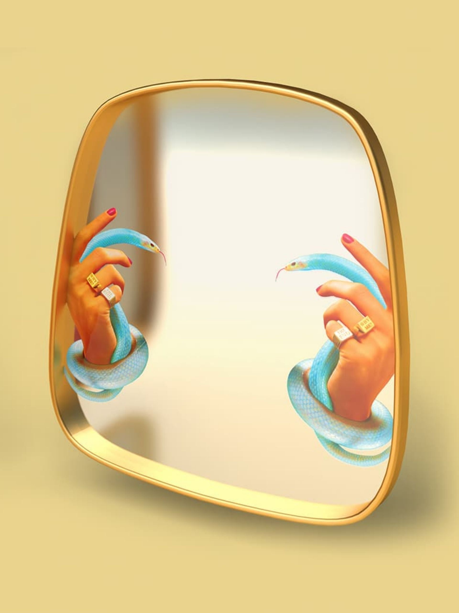 Mirror / Hands with Snakes Seletti Seletti wears Toiletpaper 