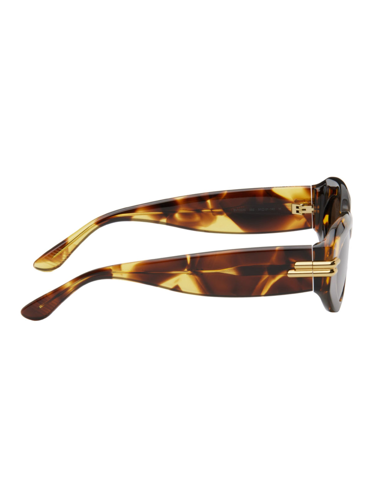 Mitre Oval Sunglasses / Havana