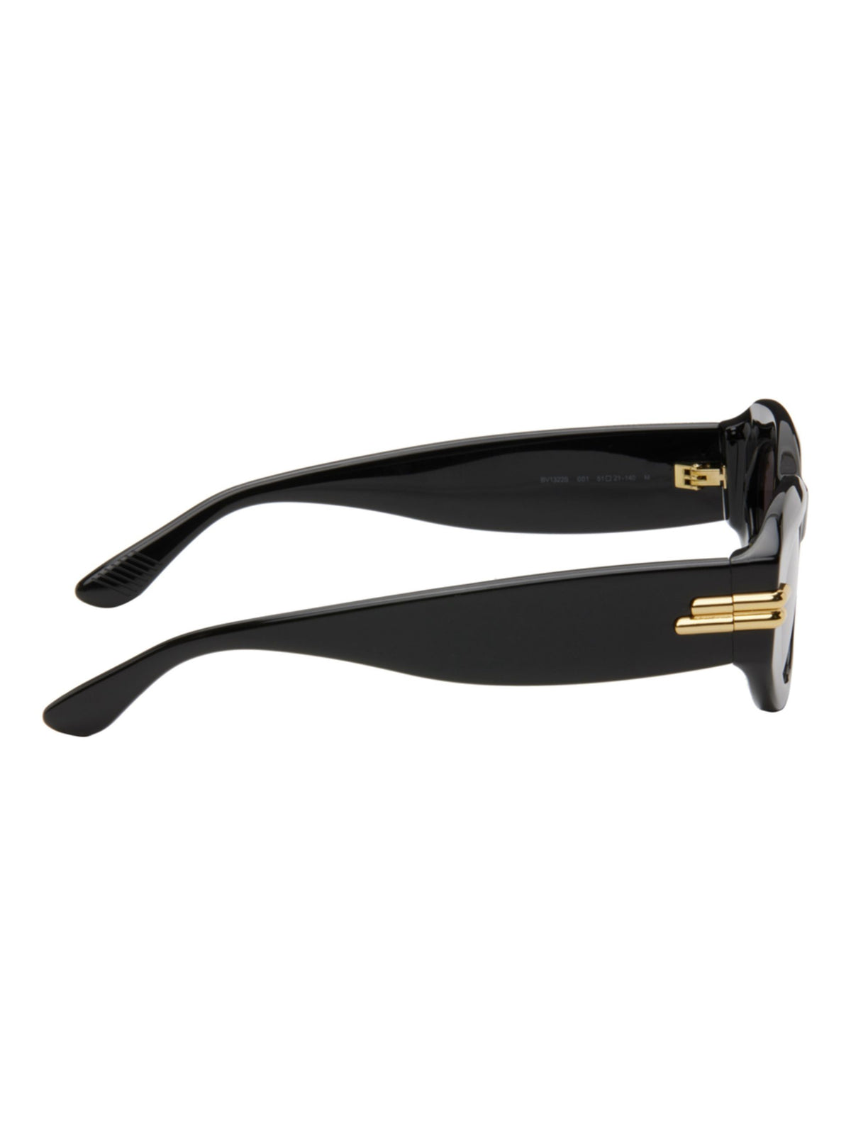 Mitre Oval Sunglasses / Black