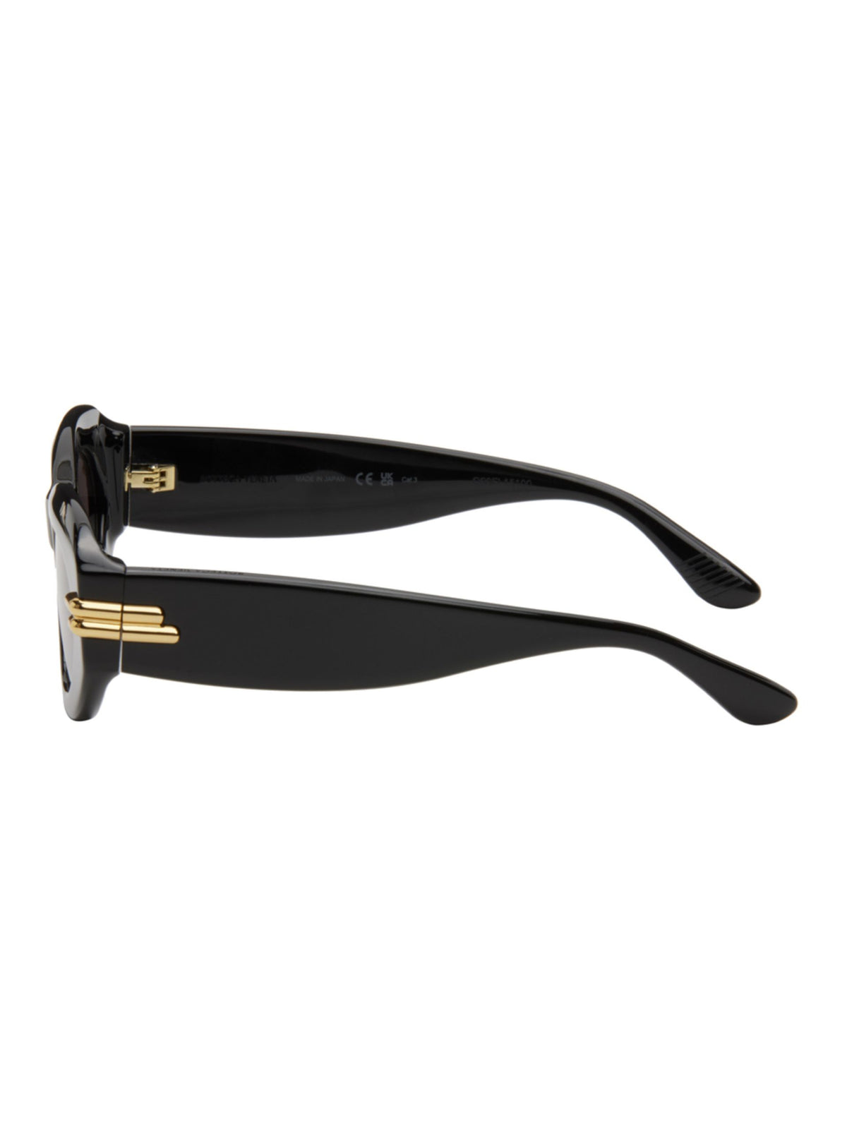 Mitre Oval Sunglasses / Black