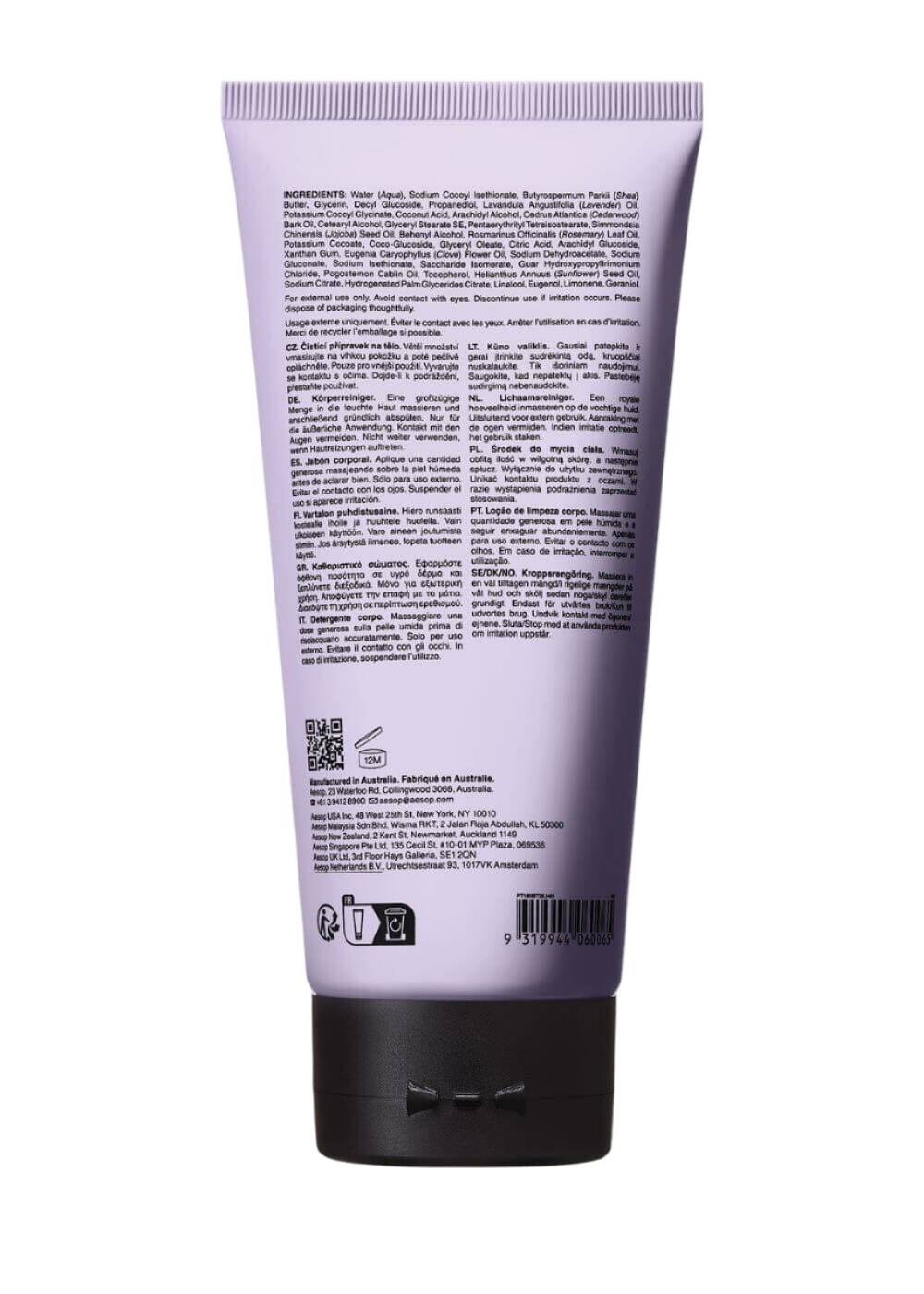 Aesop // Eleos Nourishing Body Cleanser Beauty Aēsop 