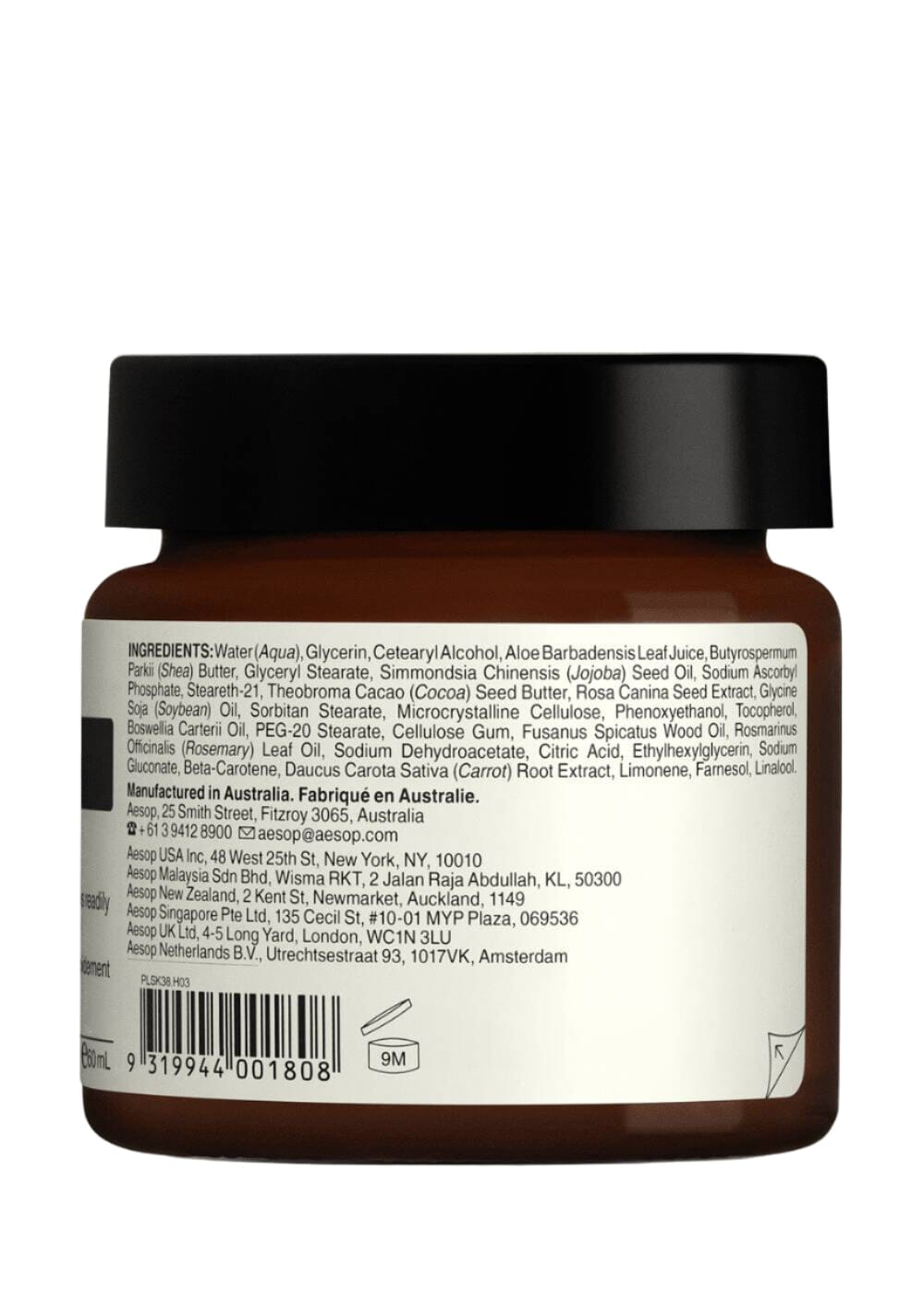 Aesop // Perfect Facial Hydrating Cream / 60ml Beauty Aēsop 