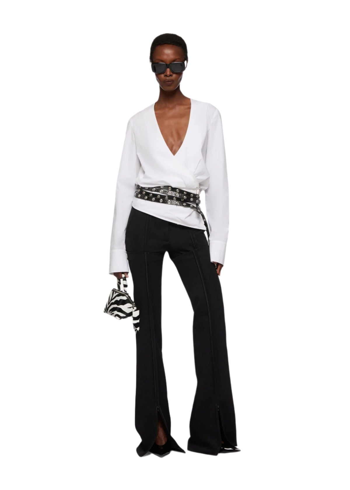 Blouse Popeline / White Womens The Attico 