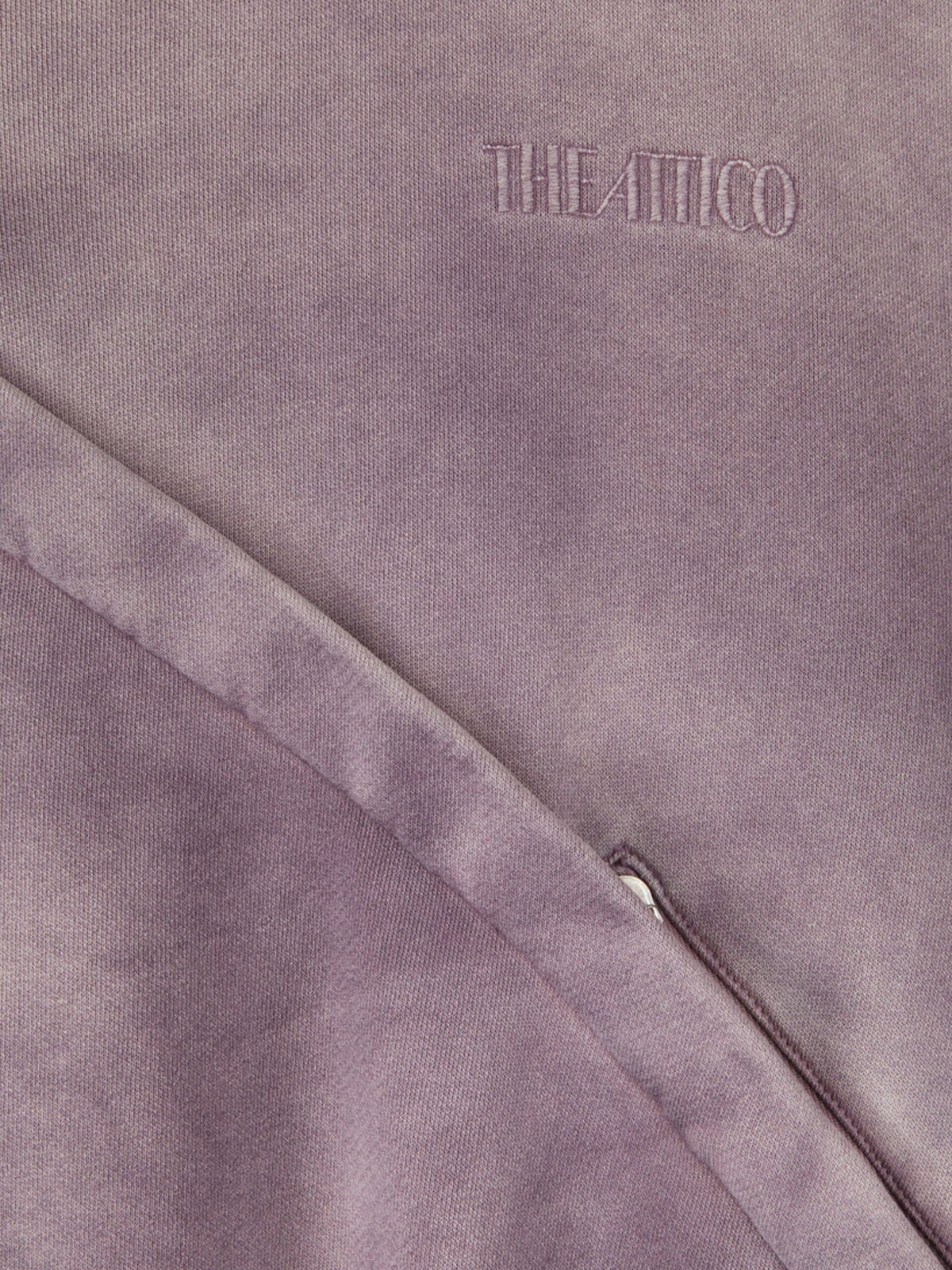 Bomber Sprayed Jersey / Mauve Womens The Attico 