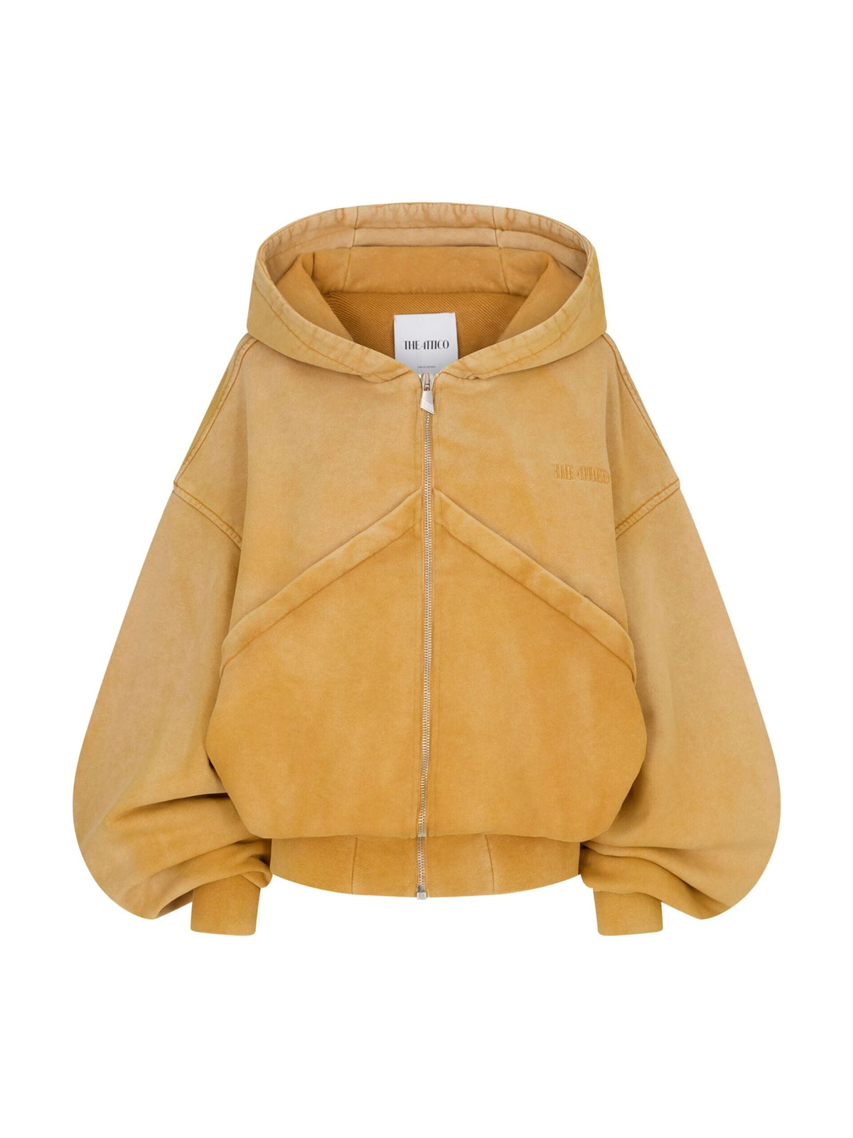 Bomber Sprayed Jersey / Ocher Womens The Attico 