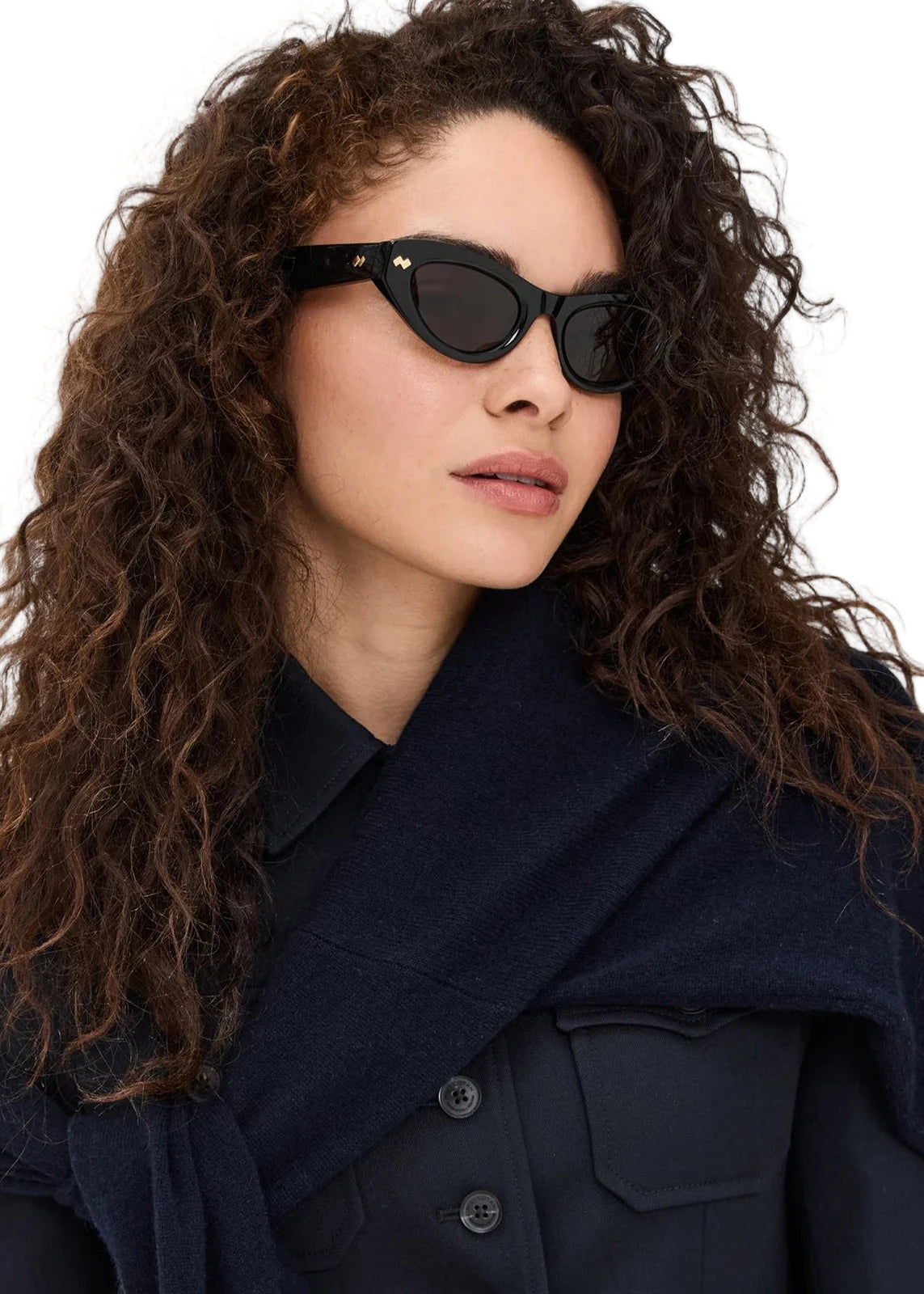 Bottega Veneta // BV1350S002 / Black Womens Bottega Veneta 