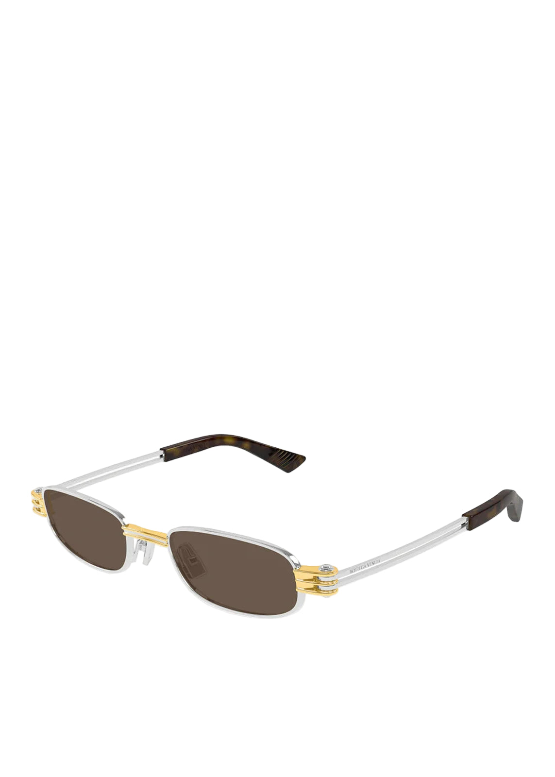 Bottega Veneta // BV1381S001 / Silver Womens Bottega Veneta 