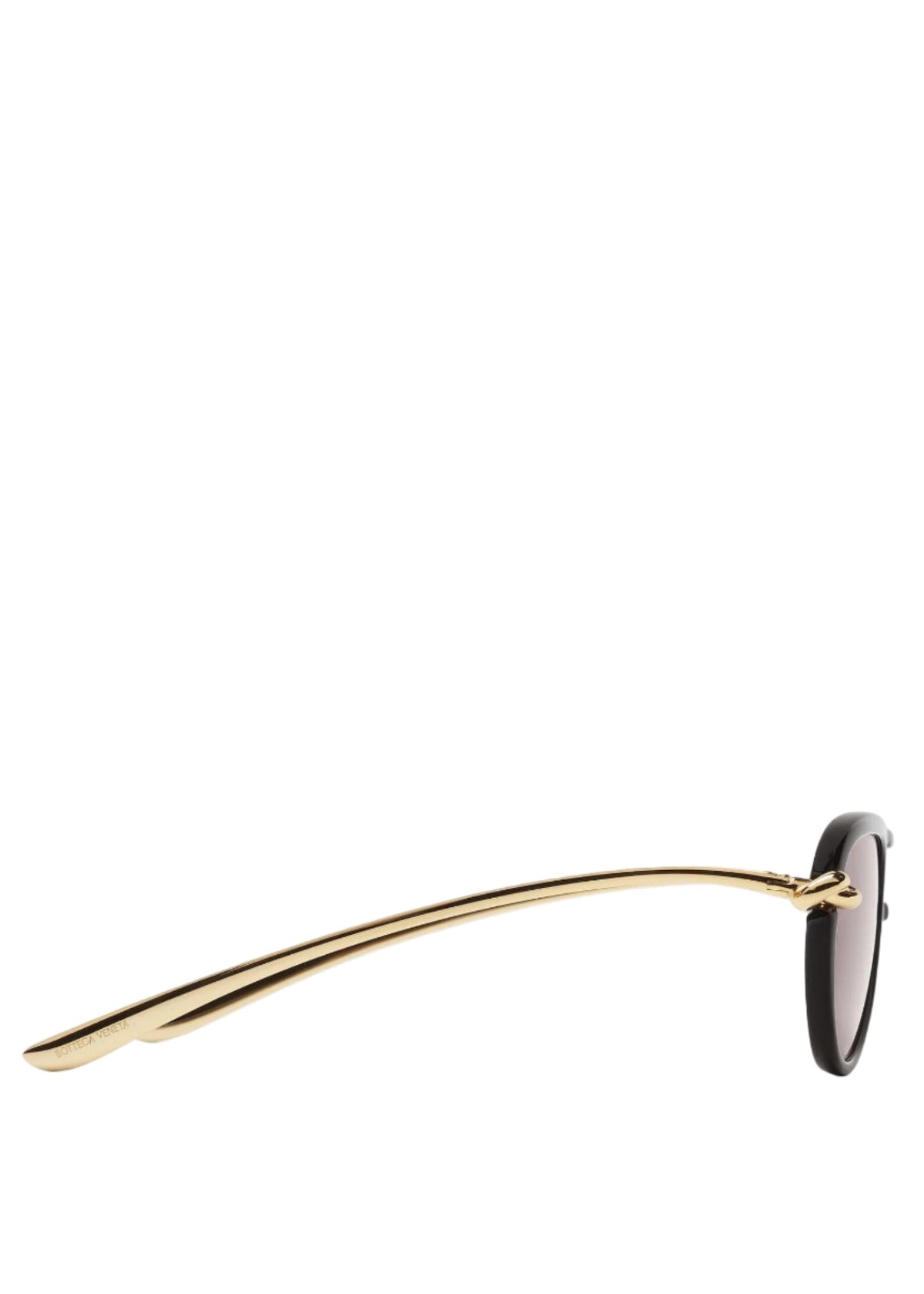 Bottega Veneta // Knot Aviator Sunglasses / Black Womens Bottega Veneta 