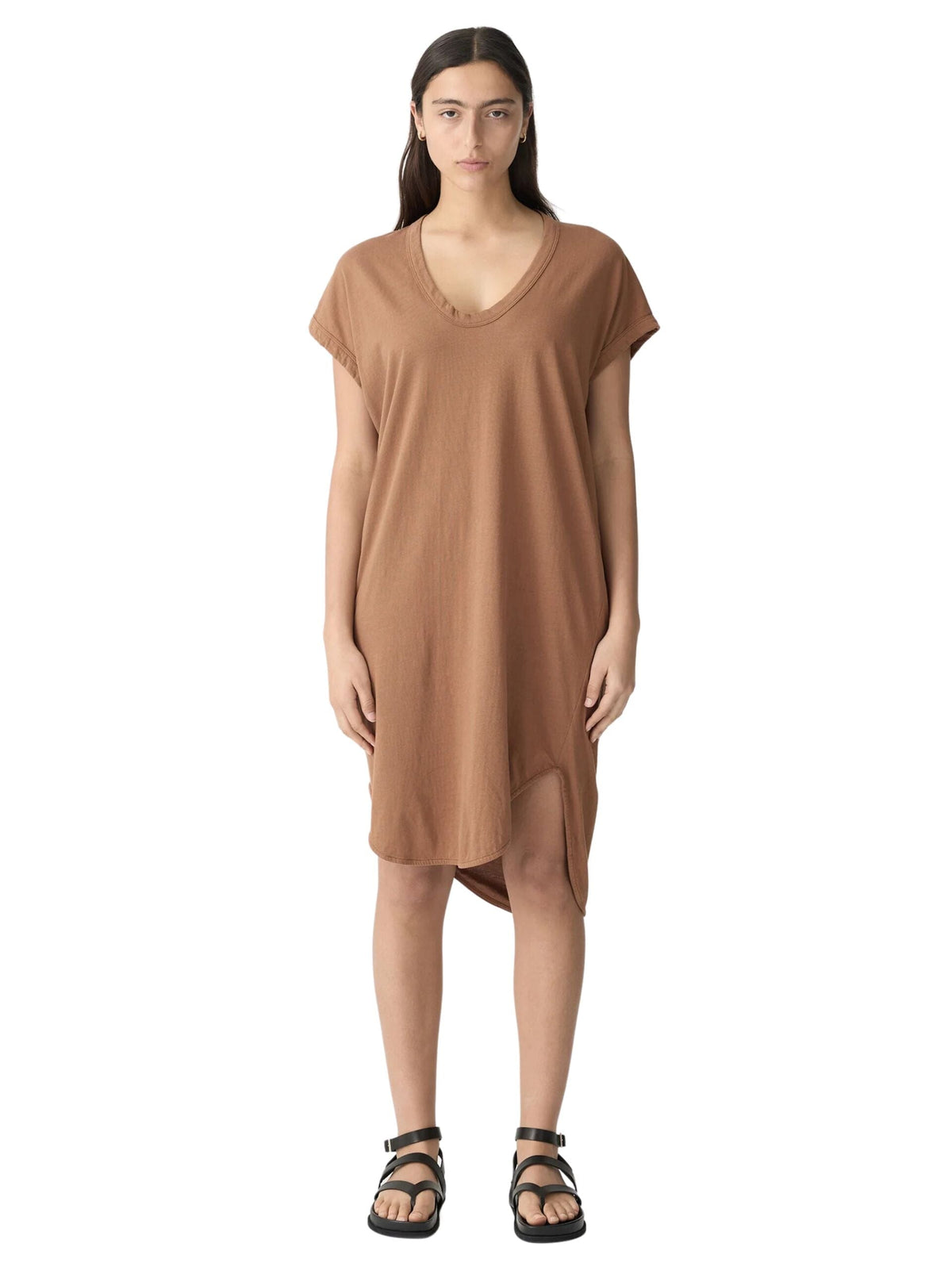 Boxy T-Shirt Dress / Argan Womens Bassike 