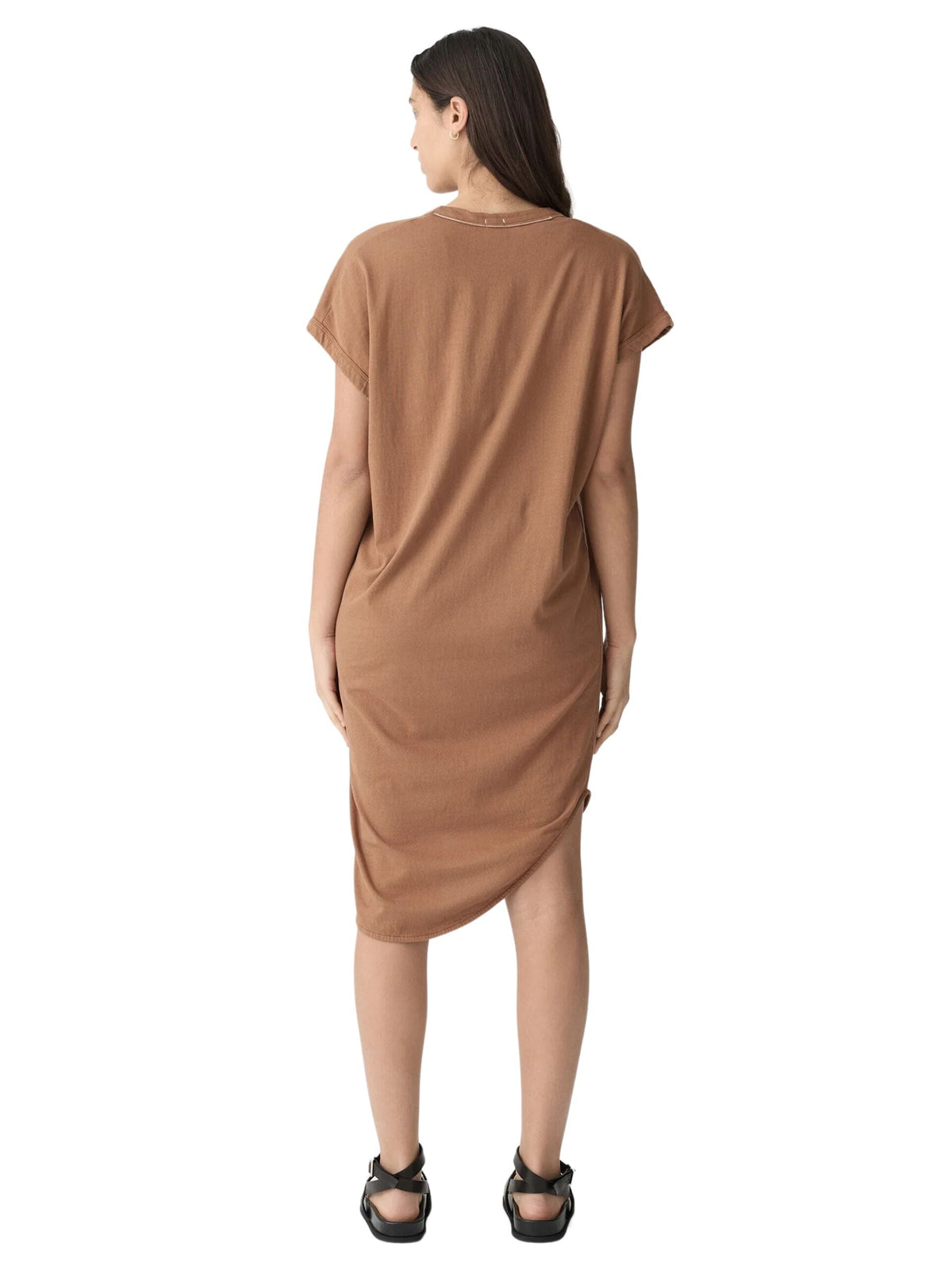 Boxy T-Shirt Dress / Argan Womens Bassike 