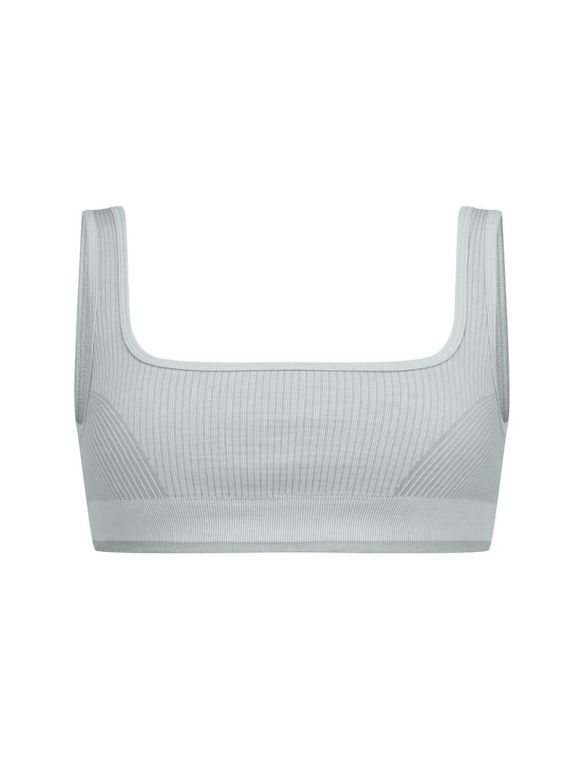Classic Wool Bralet / Silver Womens Nagnata 