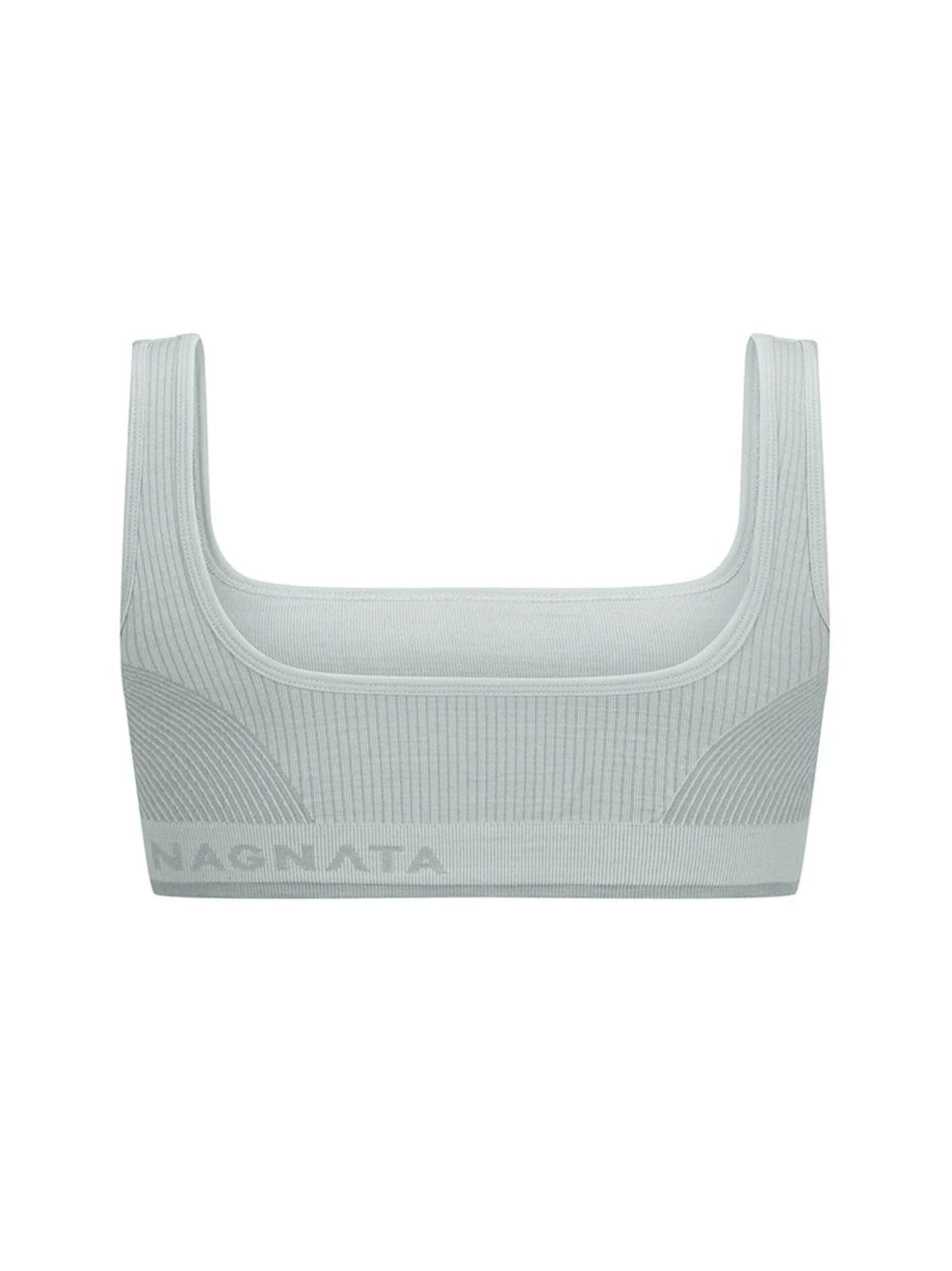 Classic Wool Bralet / Silver Womens Nagnata 