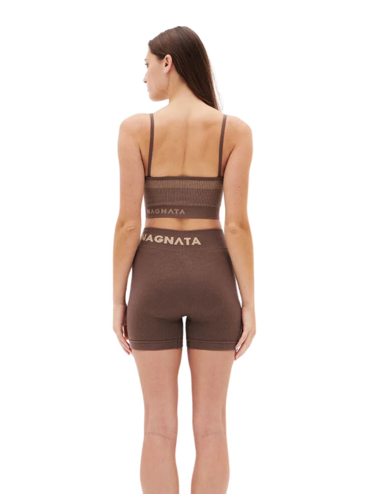 Classic Wool Mini Short / Mocha Womens Nagnata 