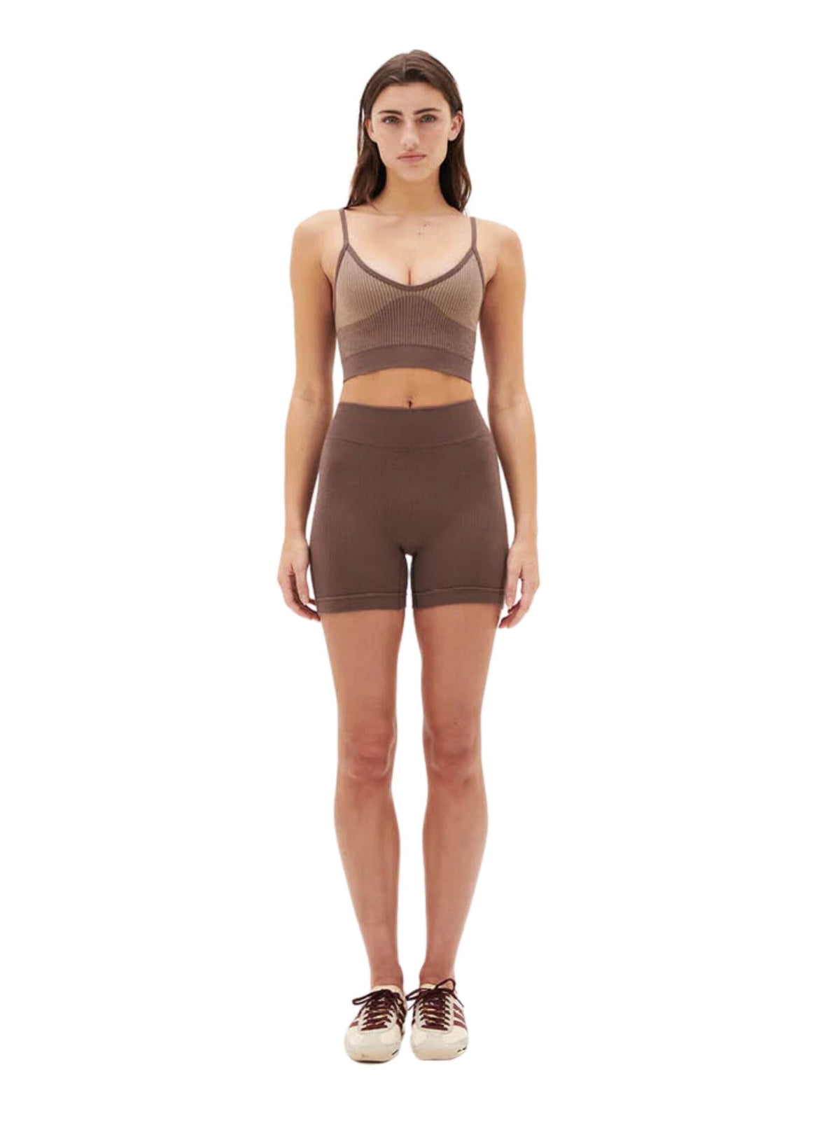 Classic Wool Mini Short / Mocha Womens Nagnata 