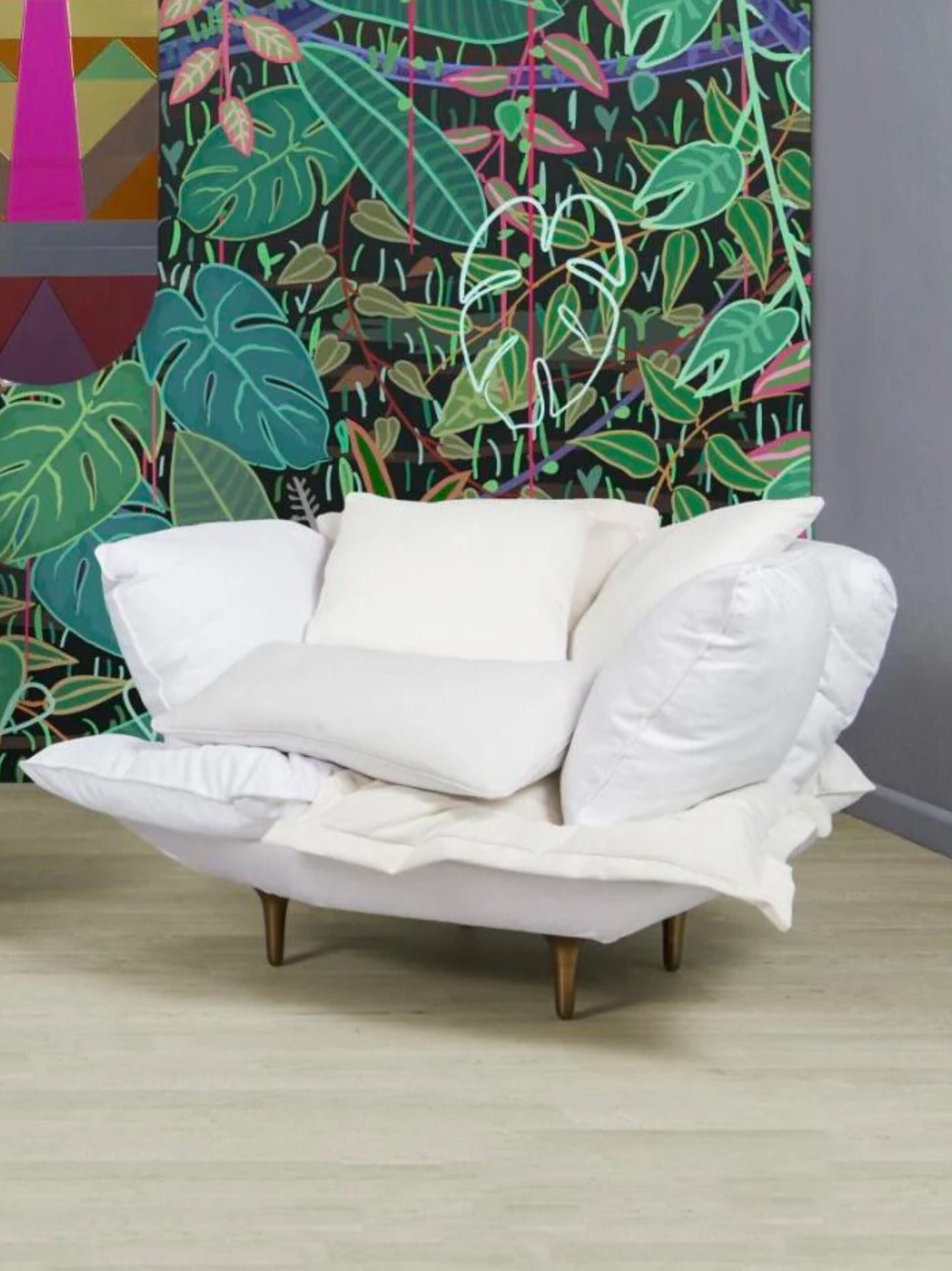 Comfy Armchair / White Seletti Seletti 