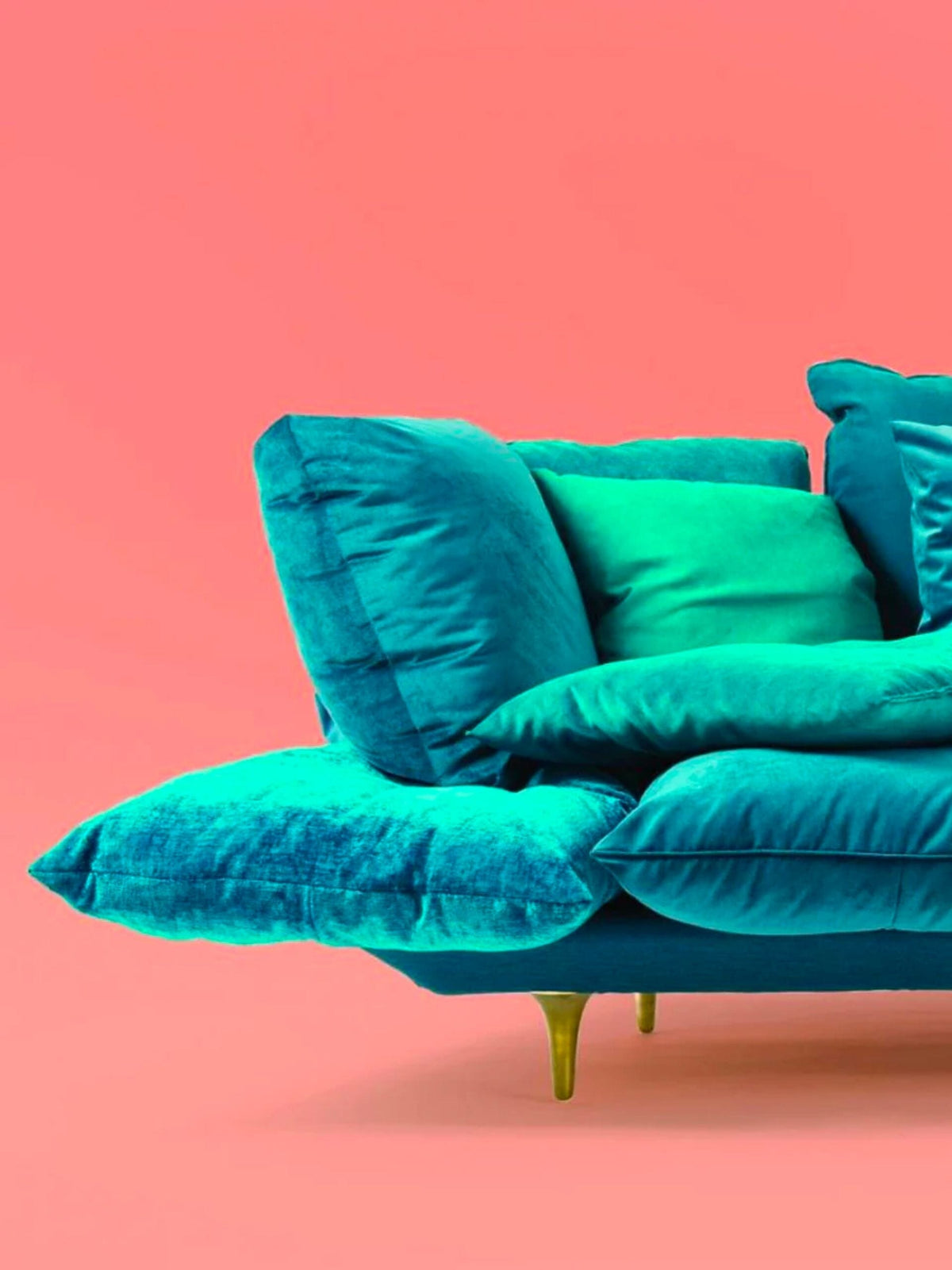 Comfy Sofa / Turquoise Seletti Seletti 