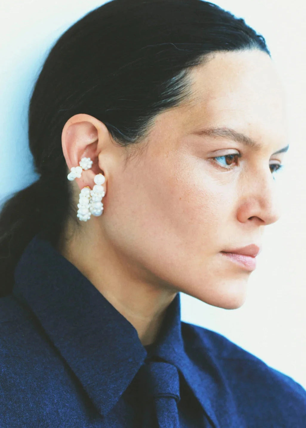 Completedworks // Birds Of A Feather Earring / 18ct Gold Plated Womens Completedworks 