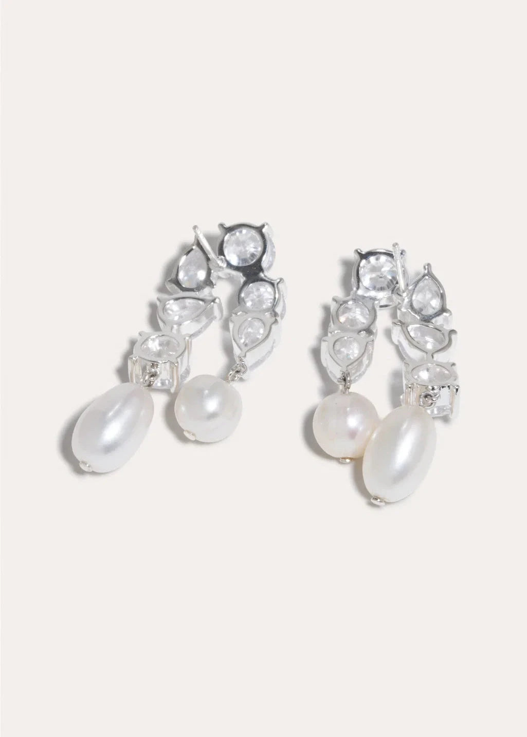 Completedworks // Cascading Earring Brass With Silver Post / Silver Plated Womens Completedworks 