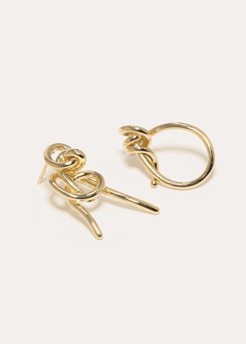 Completedworks // "Knotsobig" Thread / 18ct Gold Plated Womens Completedworks 