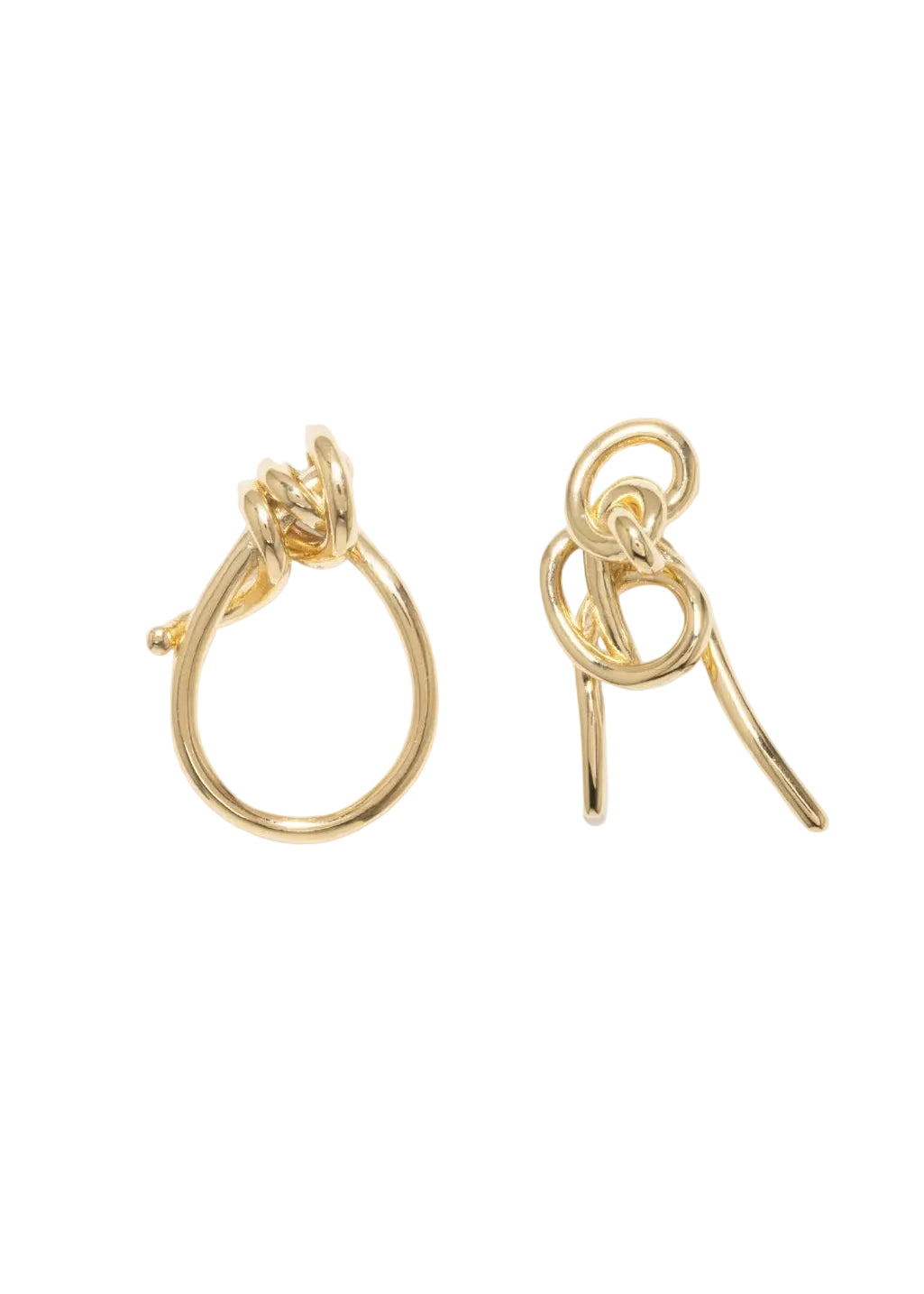 Completedworks // "Knotsobig" Thread / 18ct Gold Plated Womens Completedworks 