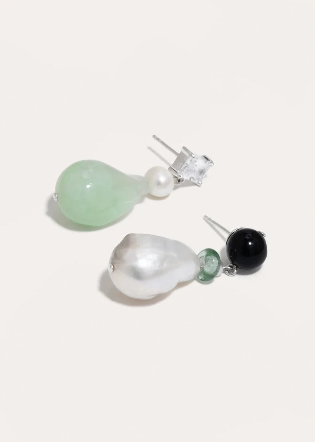 Completedworks // Peat Recycled Silver Earring / Silver Plated Womens Completedworks 