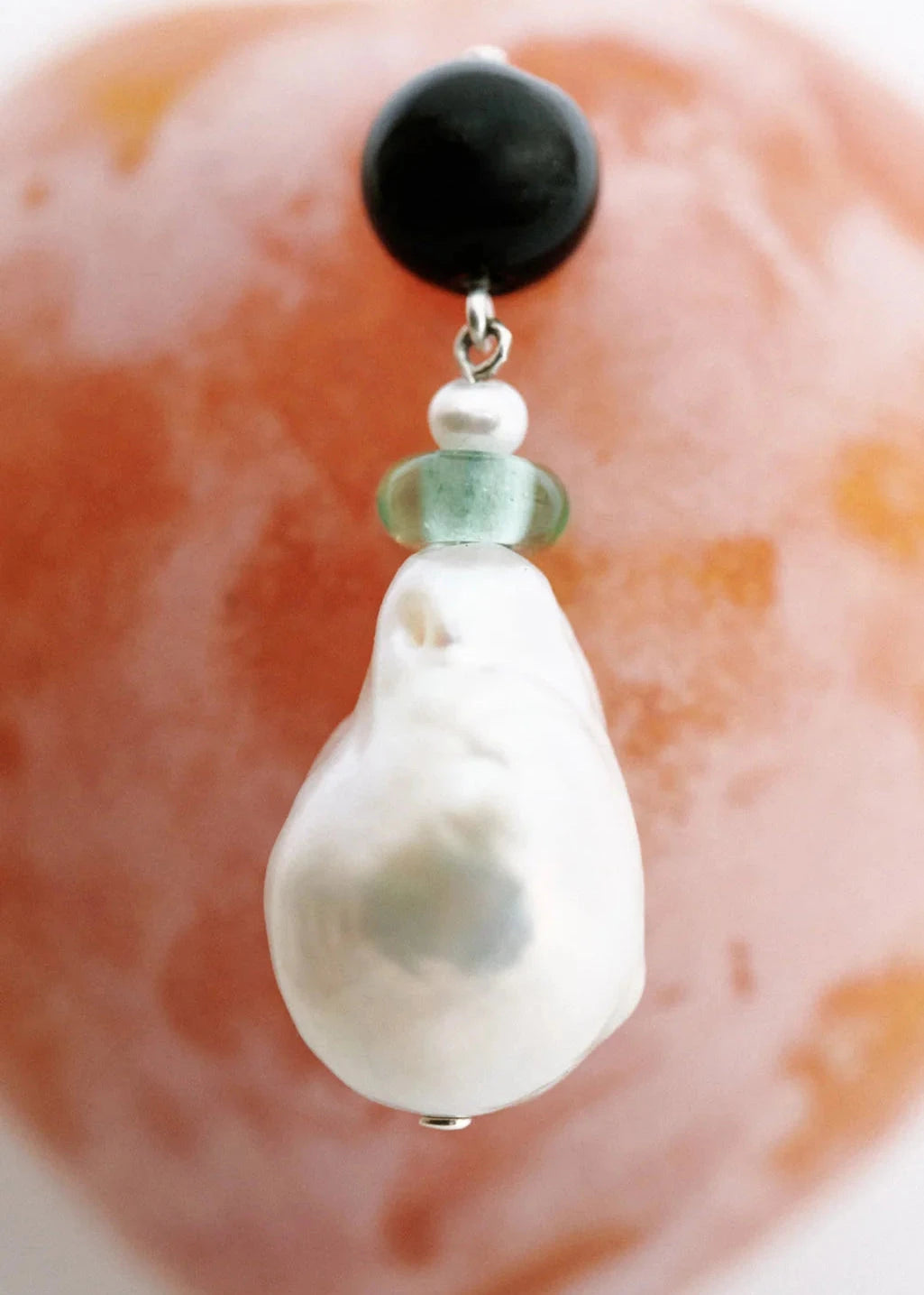 Completedworks // Peat Recycled Silver Earring / Silver Plated Womens Completedworks 