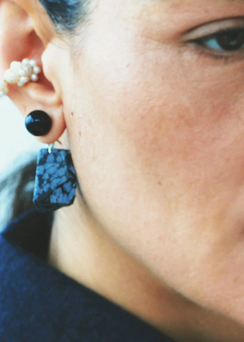 Completedworks // Posy Ear Cuff / 18ct Gold Plated Womens Completedworks 