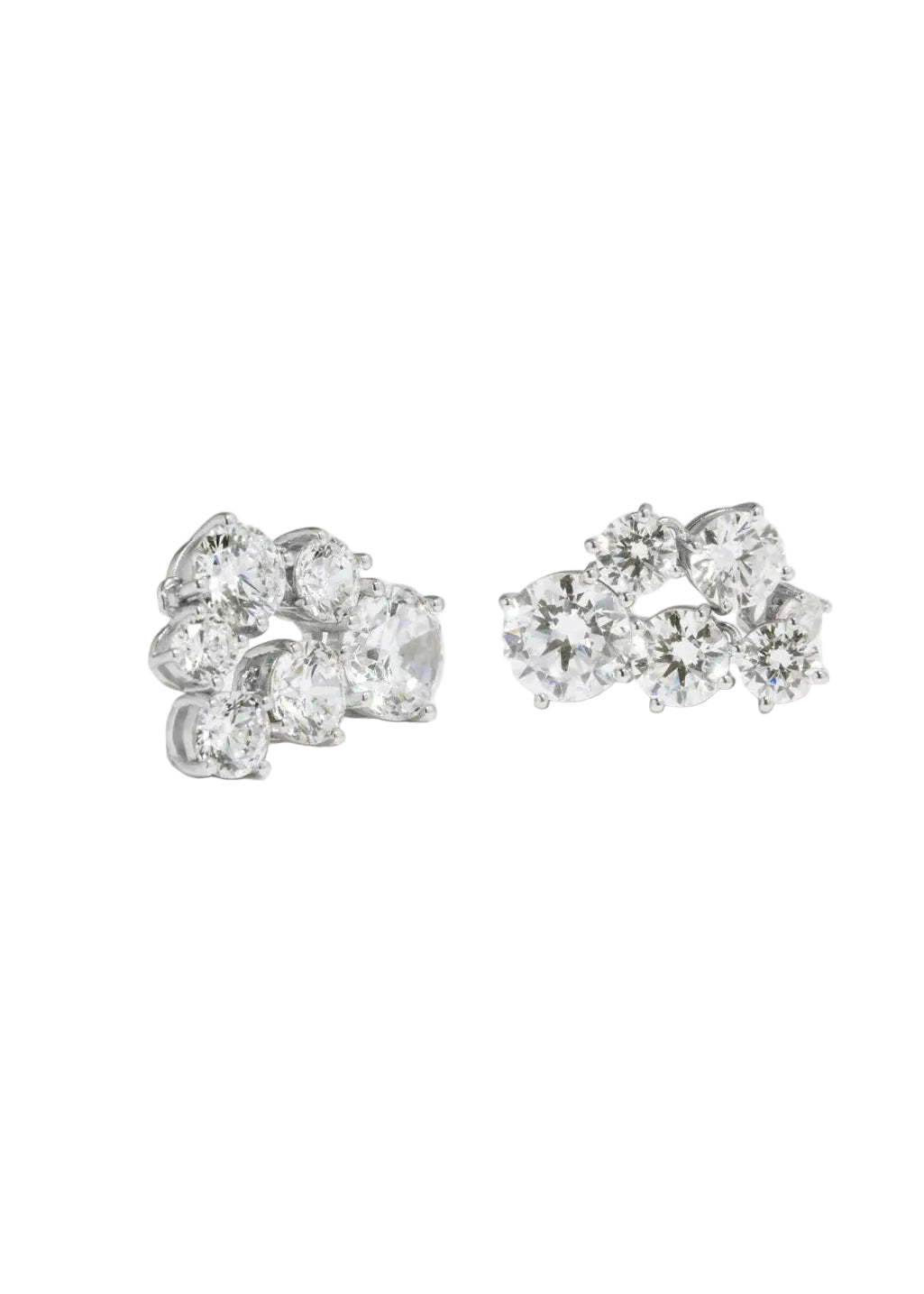 Completedworks // Recycled Silver Earring / Rhodium Plated Womens Completedworks 