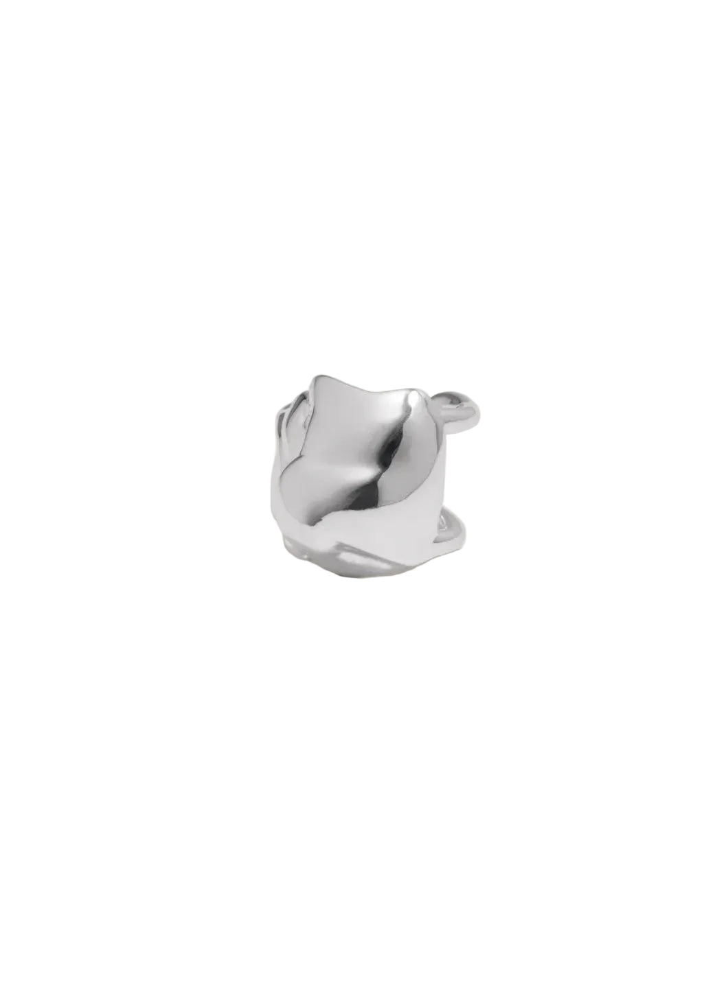 Completedworks // The Exorcism of Chaos Silver Plated Ear Cuff / Silver Womens Completedworks 