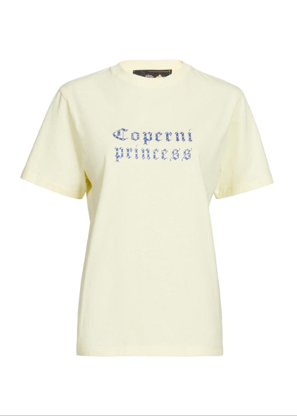 Coperni // Knitted Disney X Coperni Princess Boxy T-Shirt / Yellow Womens Coperni 
