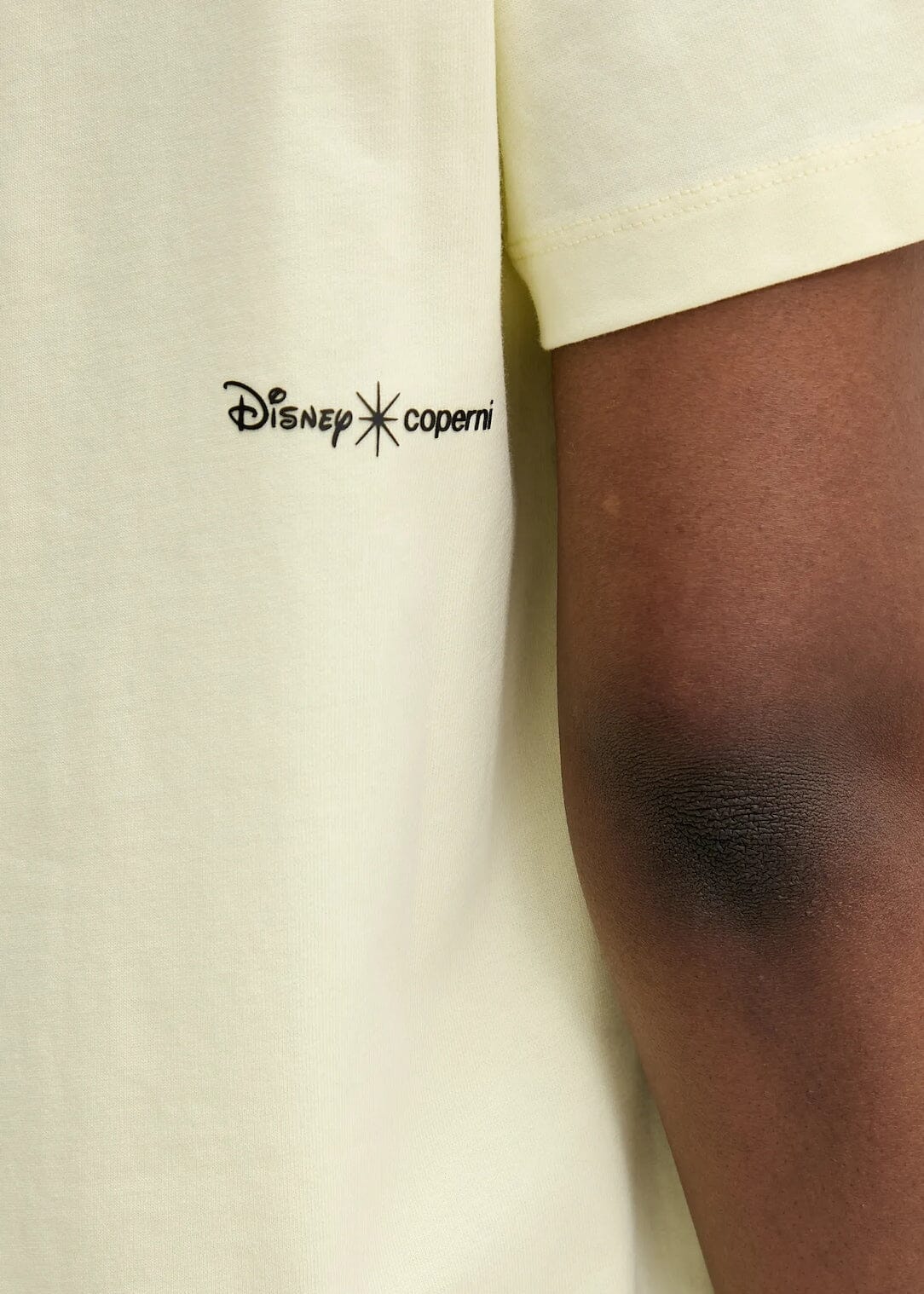 Coperni // Knitted Disney X Coperni Princess Boxy T-Shirt / Yellow Womens Coperni 