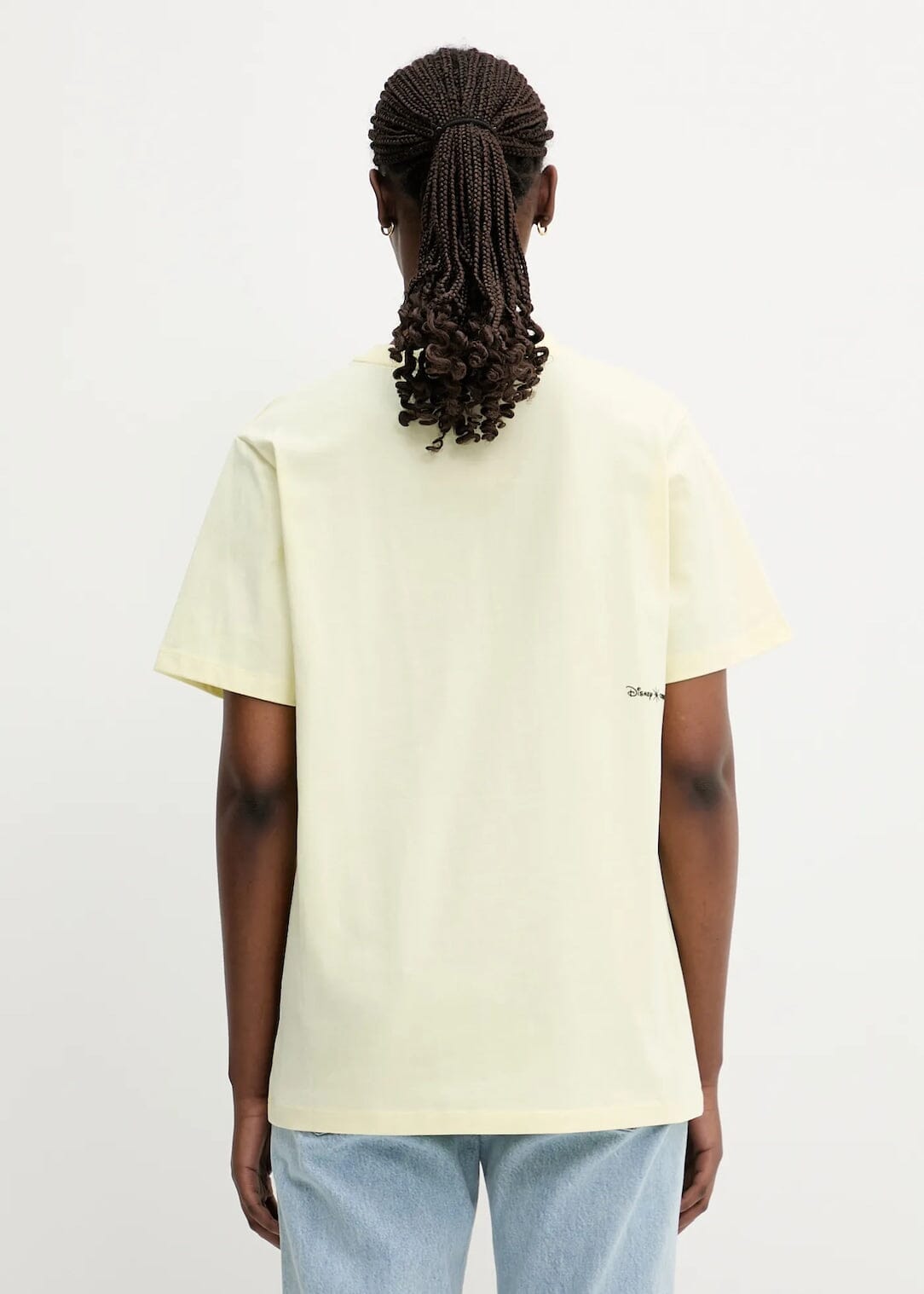 Coperni // Knitted Disney X Coperni Princess Boxy T-Shirt / Yellow Womens Coperni 