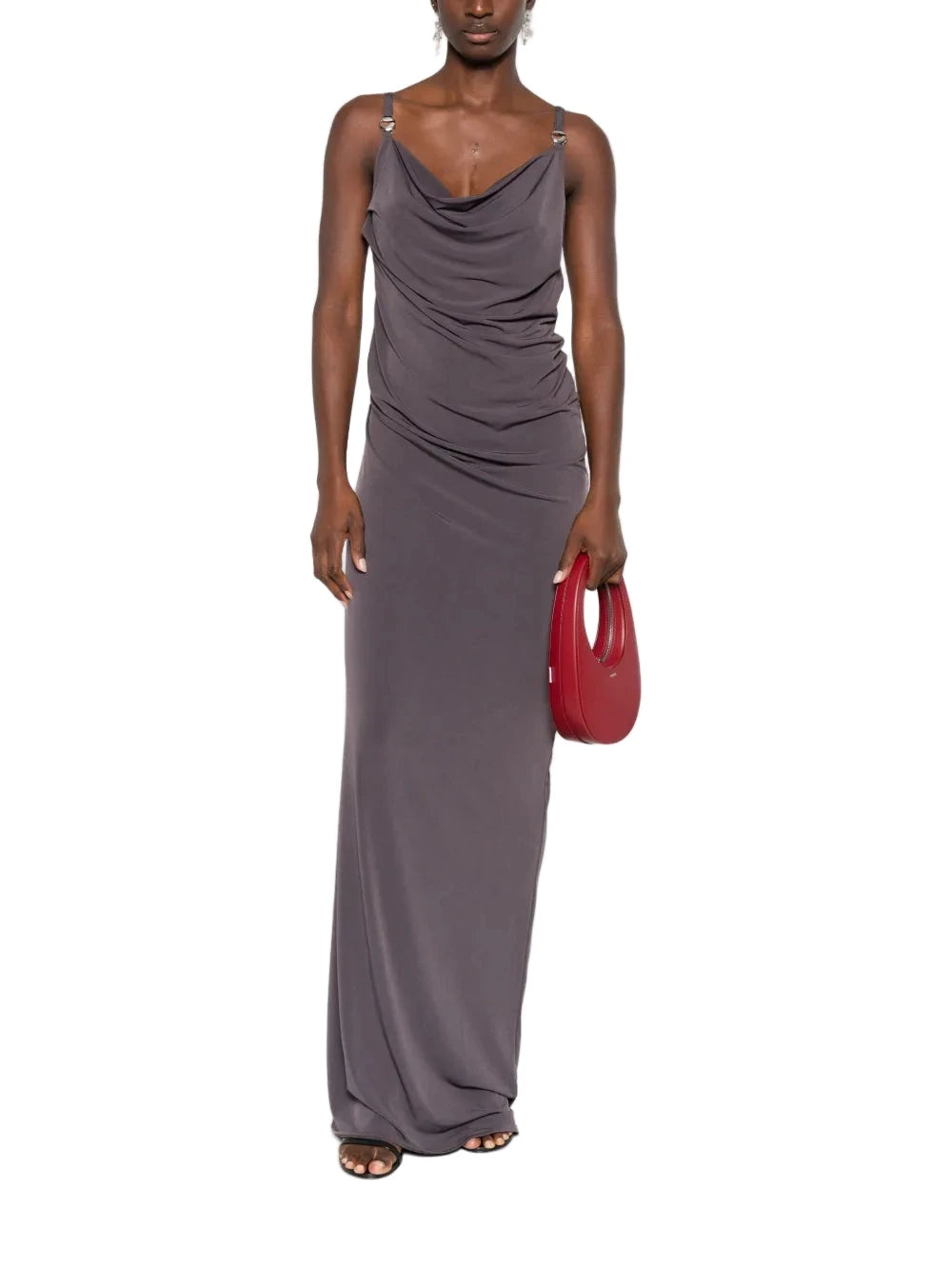 Coperni // Knitted Logo Dress / Brown Women&#39;s Coperni 