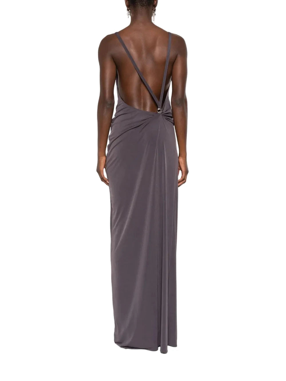 Coperni // Knitted Logo Dress / Brown Women&#39;s Coperni 
