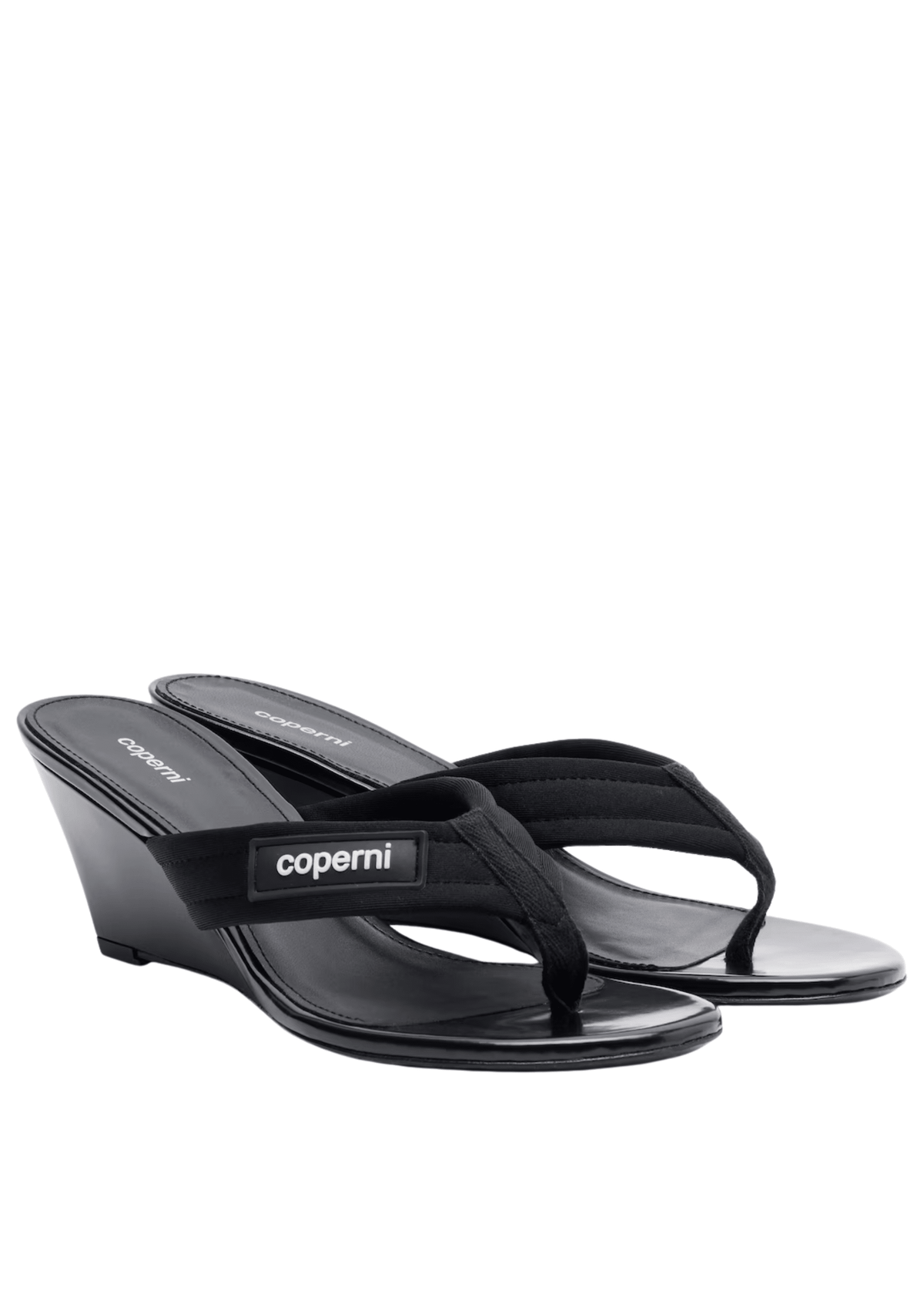 Coperni // Wedge Sandals / Black Womens Coperni 