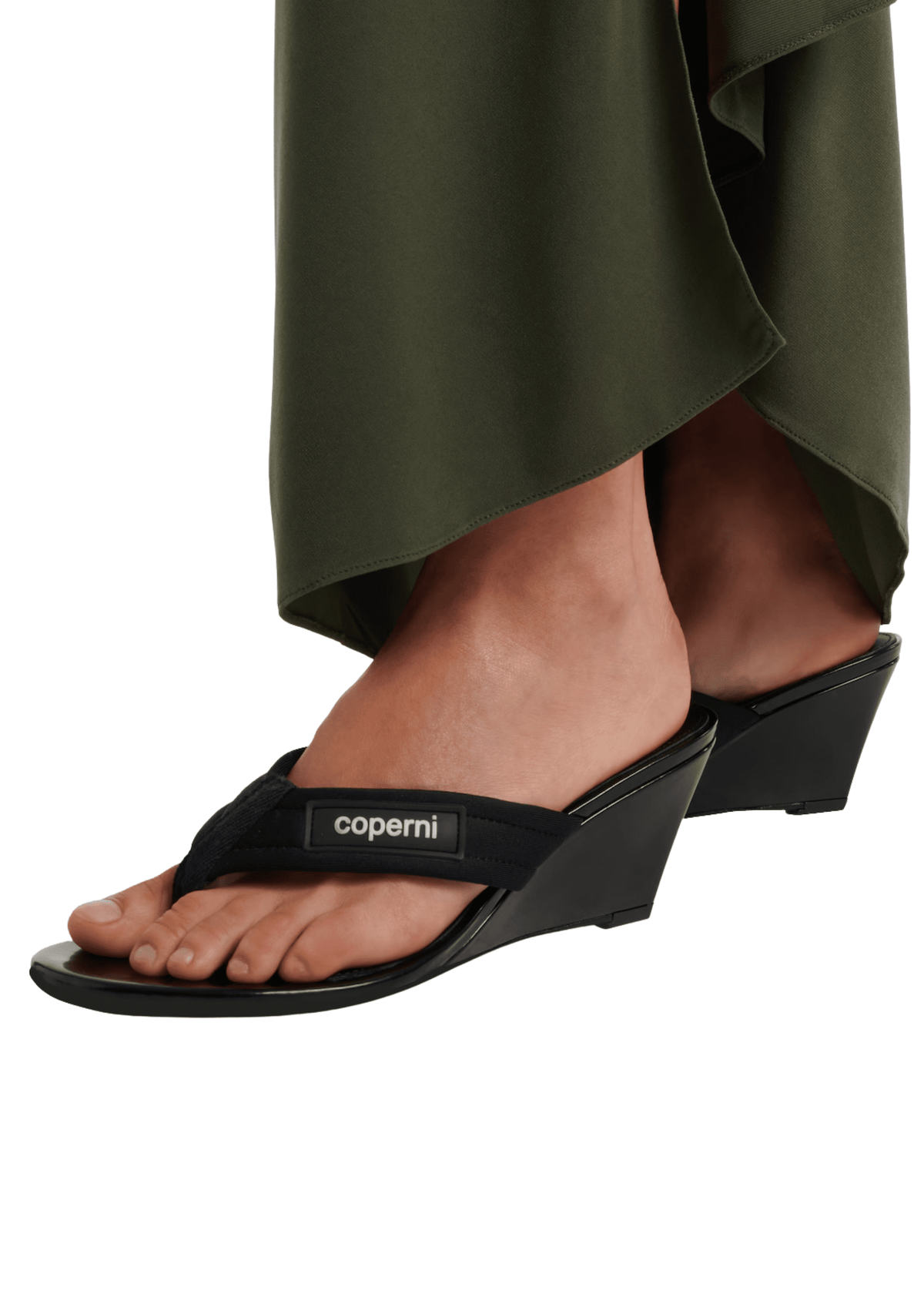 Coperni // Wedge Sandals / Black Womens Coperni 