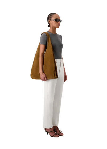 Coperni // Woven Tapered Denim Pants / White Womens Coperni 