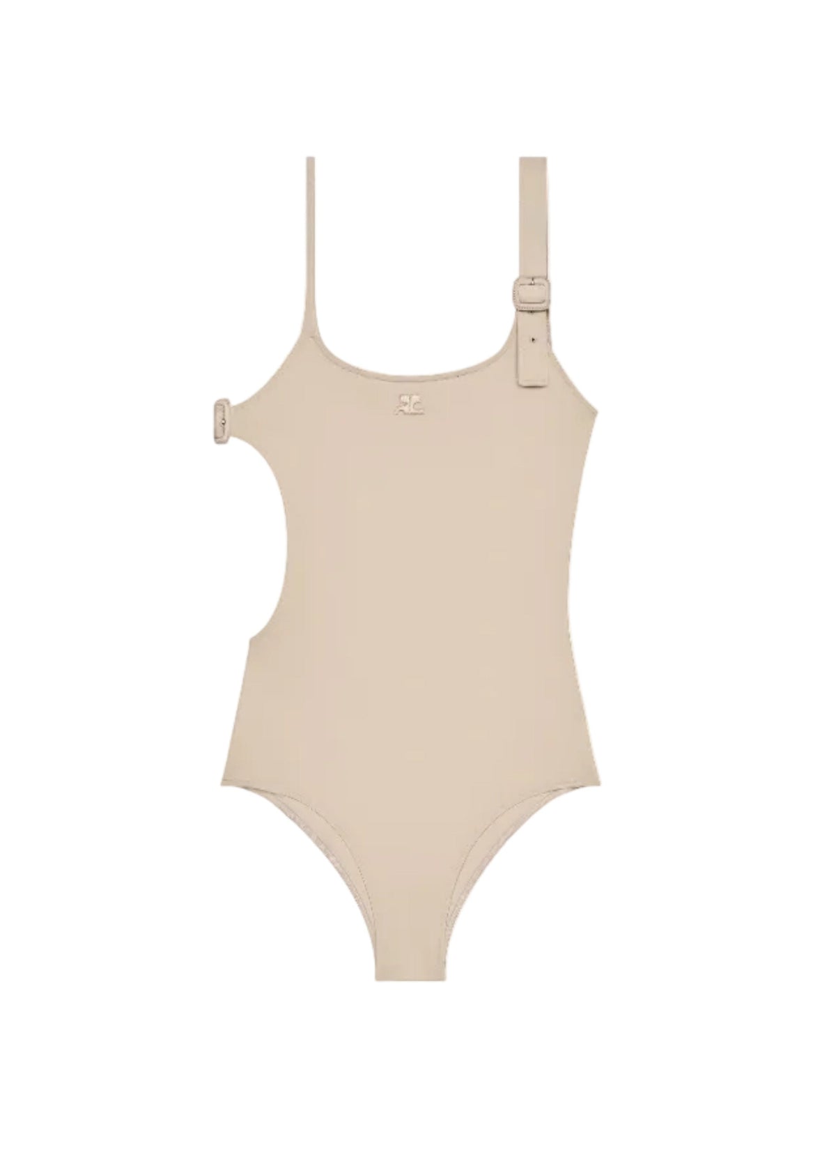 Courreges // Buckle 1-Piece Swimsuit / Sahara Womens Courreges 