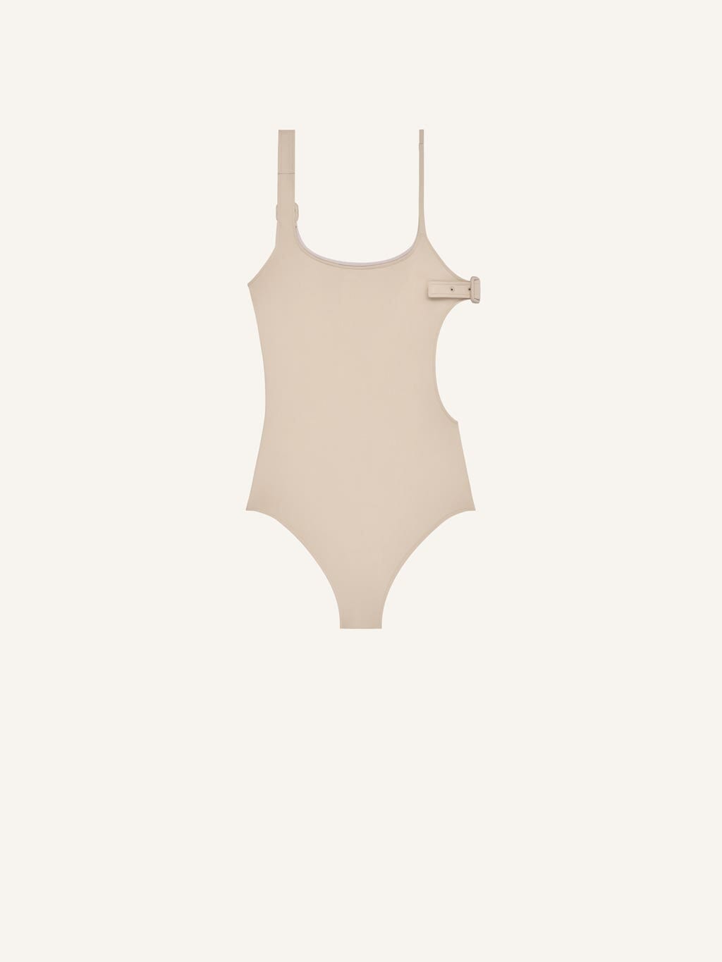Courreges // Buckle 1-Piece Swimsuit / Sahara Womens Courreges 