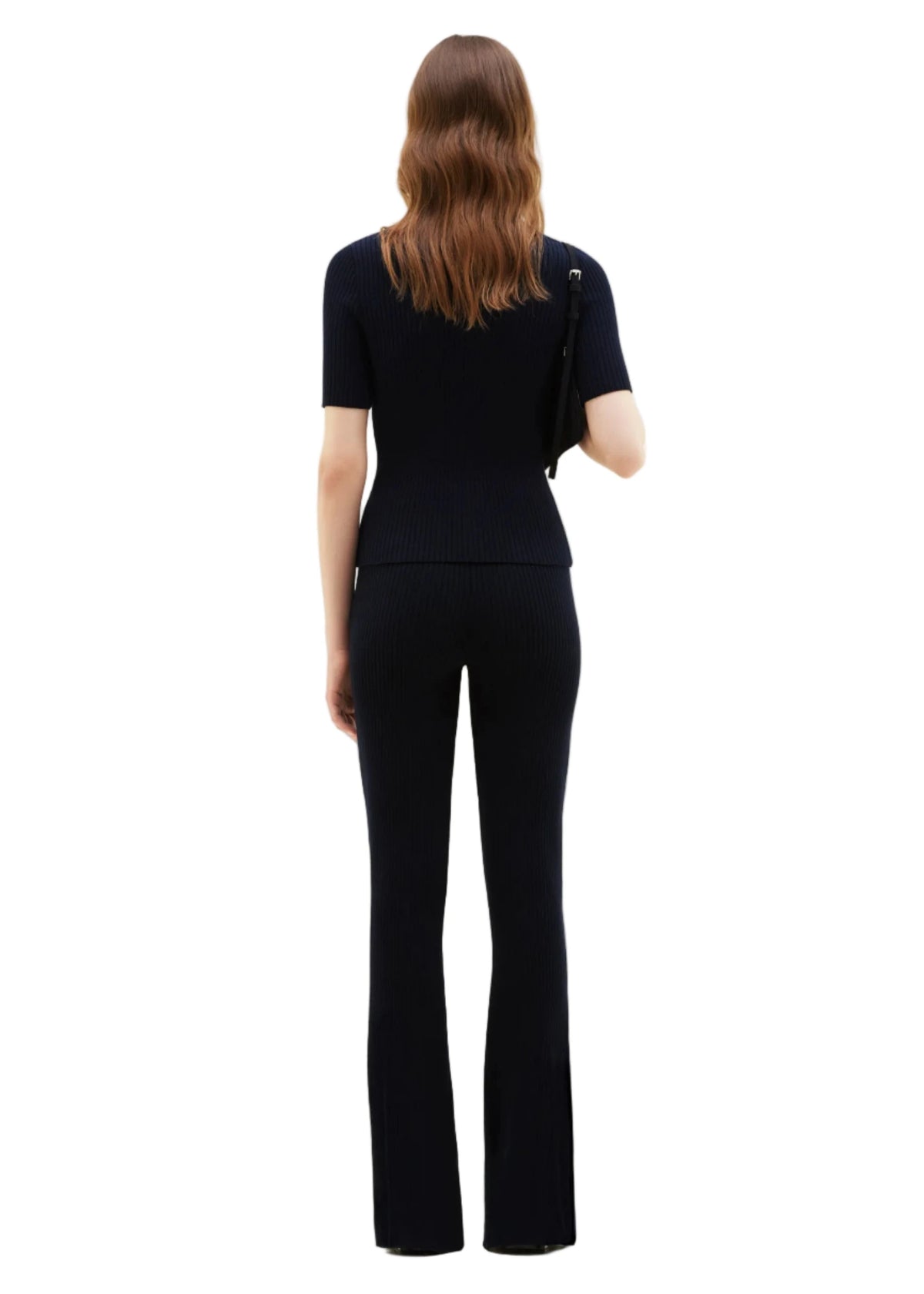 Courreges // Reedition Knit SS Jumper / Navy Womens Courreges 