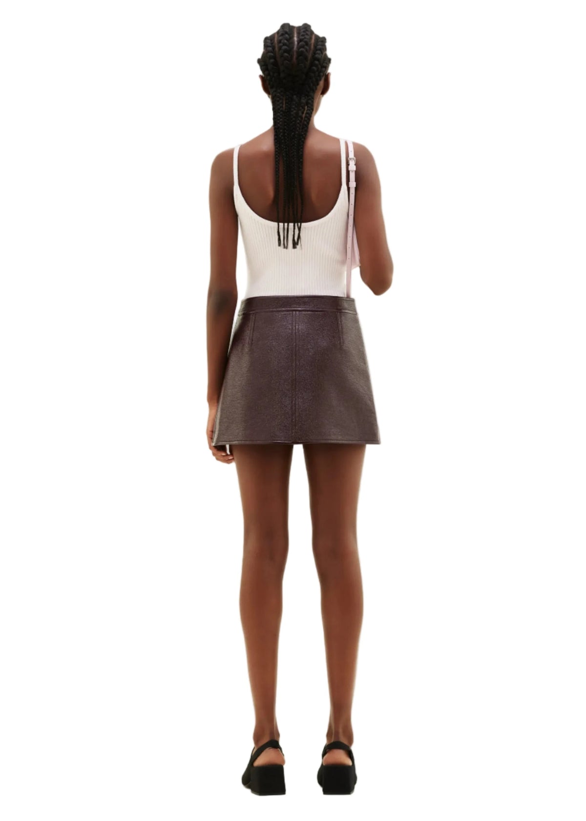 Courreges // Reedition Knit Tank Top / Heritage White Womens Courreges 