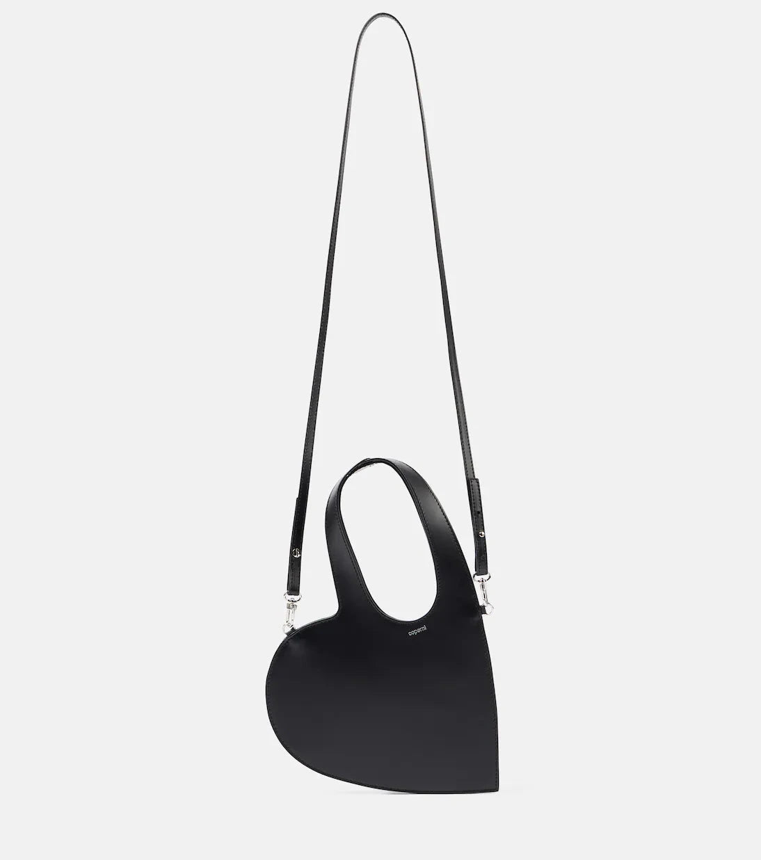 Crossbody Baby Heart Tote Bag / Black Womens Coperni 