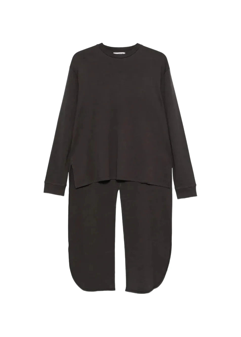 Darkpark // Ally Long Tail Sleeve Tee / Dark Plum Womens Darkpark 