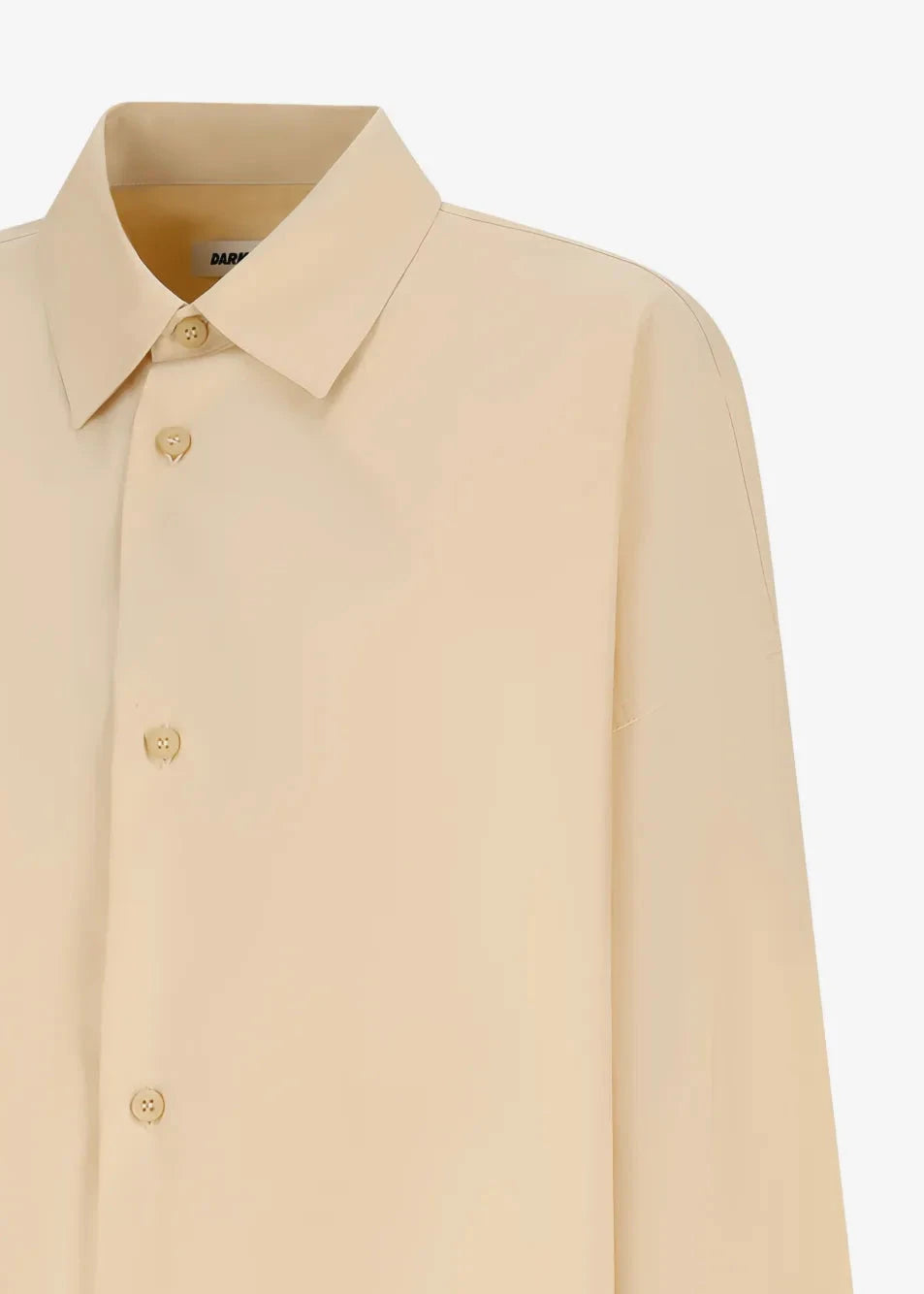 DARKPARK // Carla Parachue Popeline Oversize Shirt / Sand Womens Darkpark 