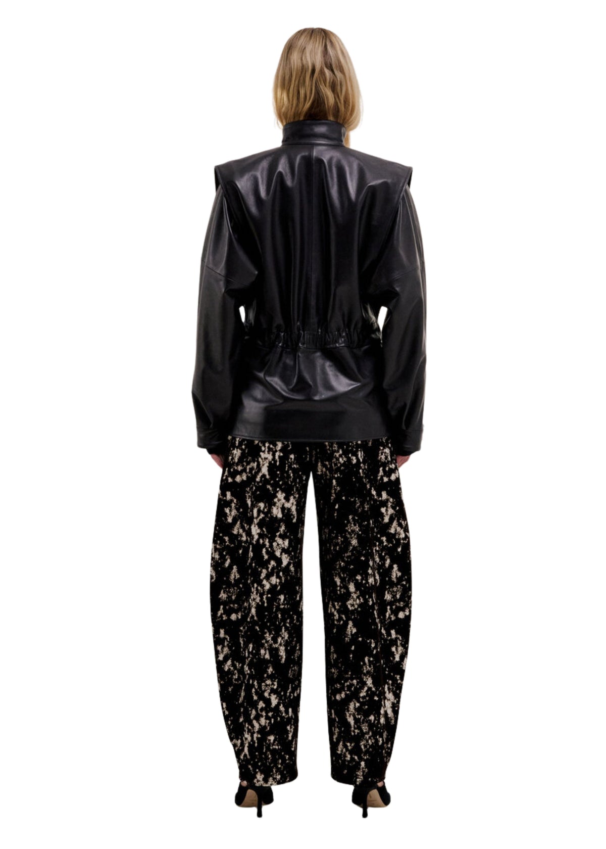 Darkpark // Gianna Gilet Leather Jacket / Dark Brown Womens Darkpark 