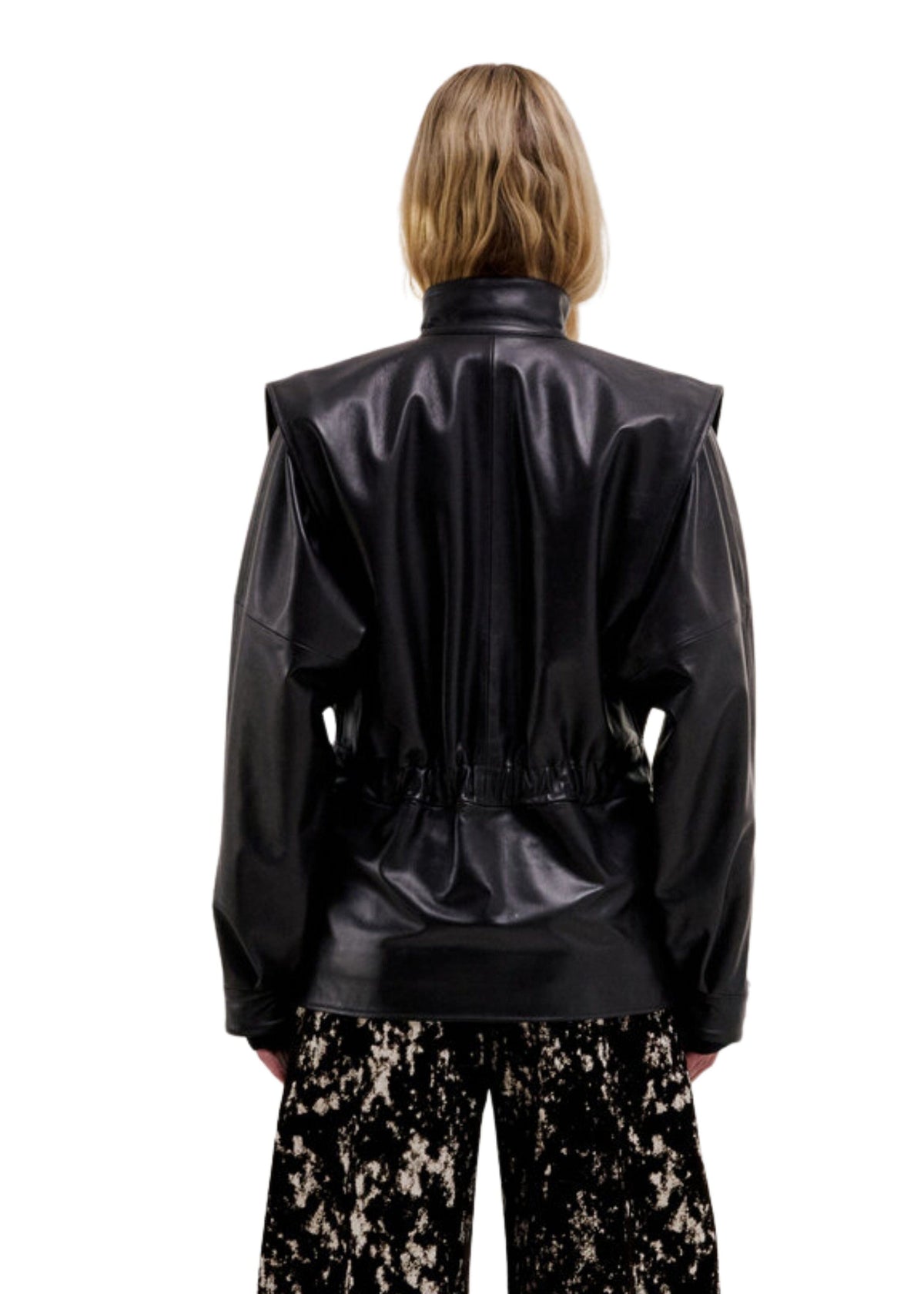 Darkpark // Gianna Gilet Leather Jacket / Dark Brown Womens Darkpark 