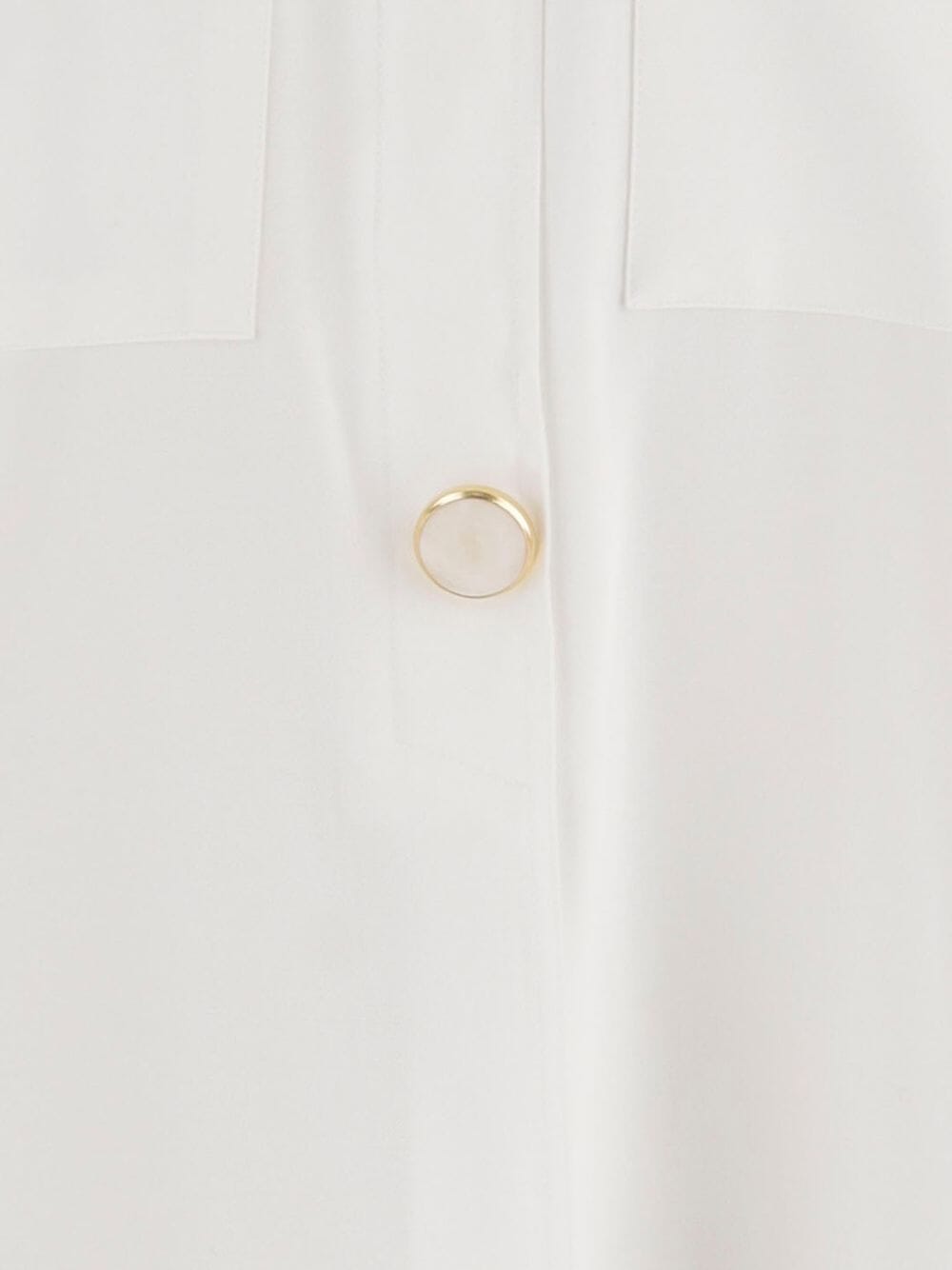 DARKPARK // Judy Viscose Twill Shirt Jacket / White Womens Darkpark 