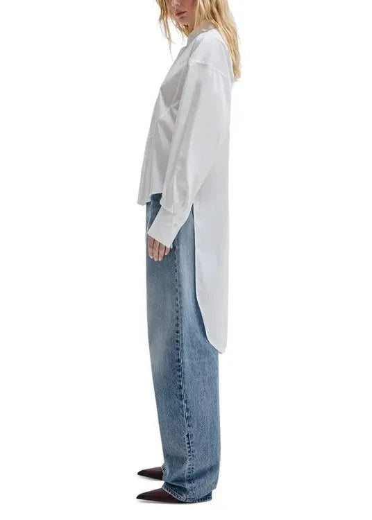 Darkpark // Khris Barrel leg Denim / Sunset Blue Womens Darkpark 