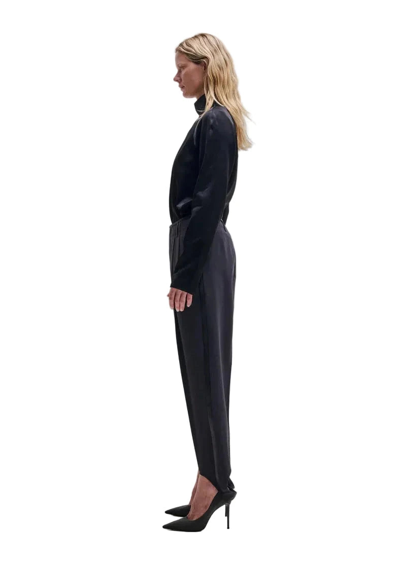 Darkpark // Marta Stirrup Pants / Dark Plum Womens Darkpark 