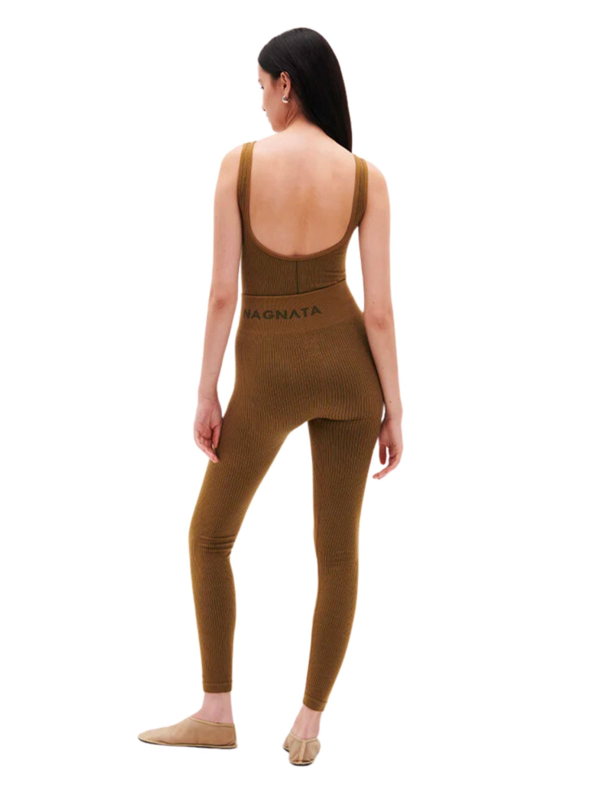 Demi Wool Legging / Fennel Womens Nagnata 